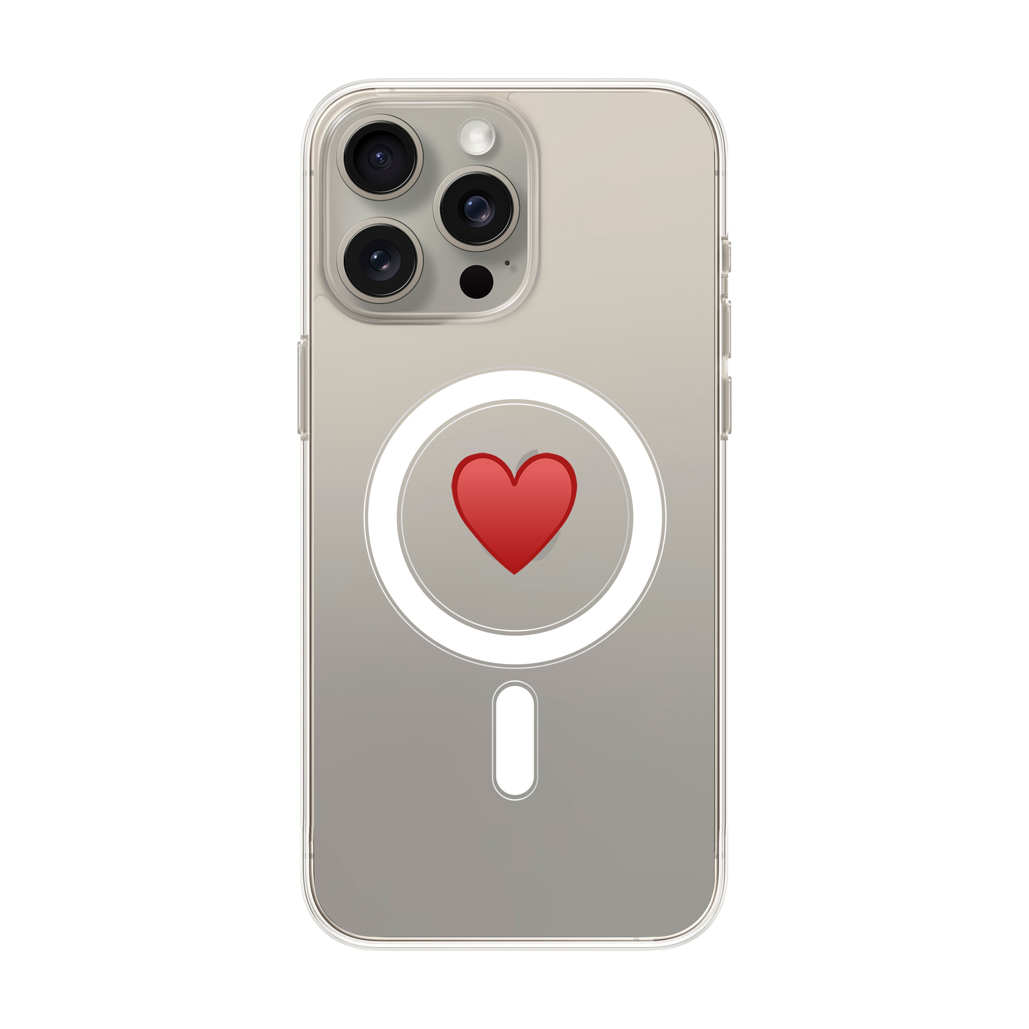 SPREAD HEART-iPhone Solid Kılıf MagSafe Özellikli