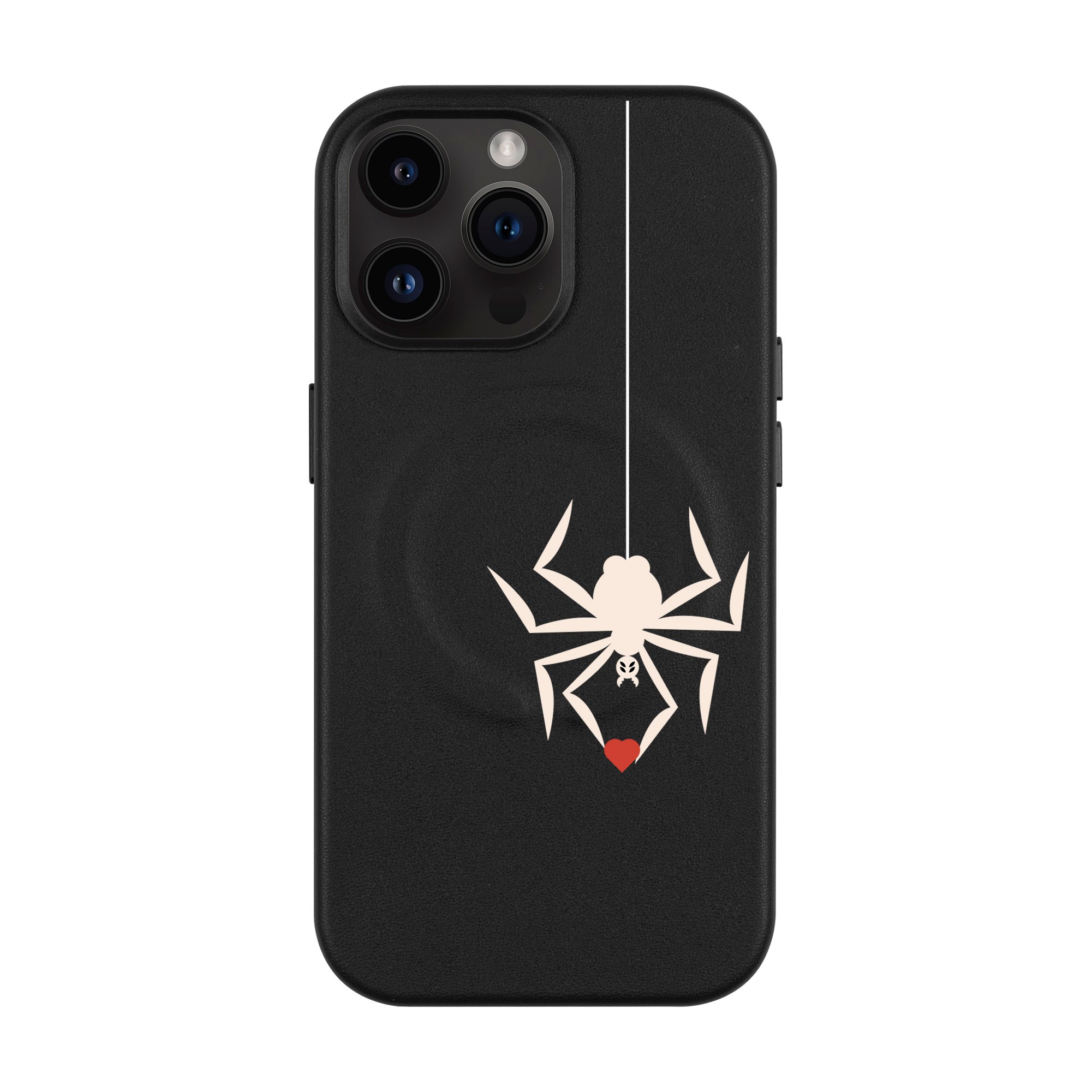 TISSERAND DE LA GRAVITÉ-iPhone Leather Case with MagSafe