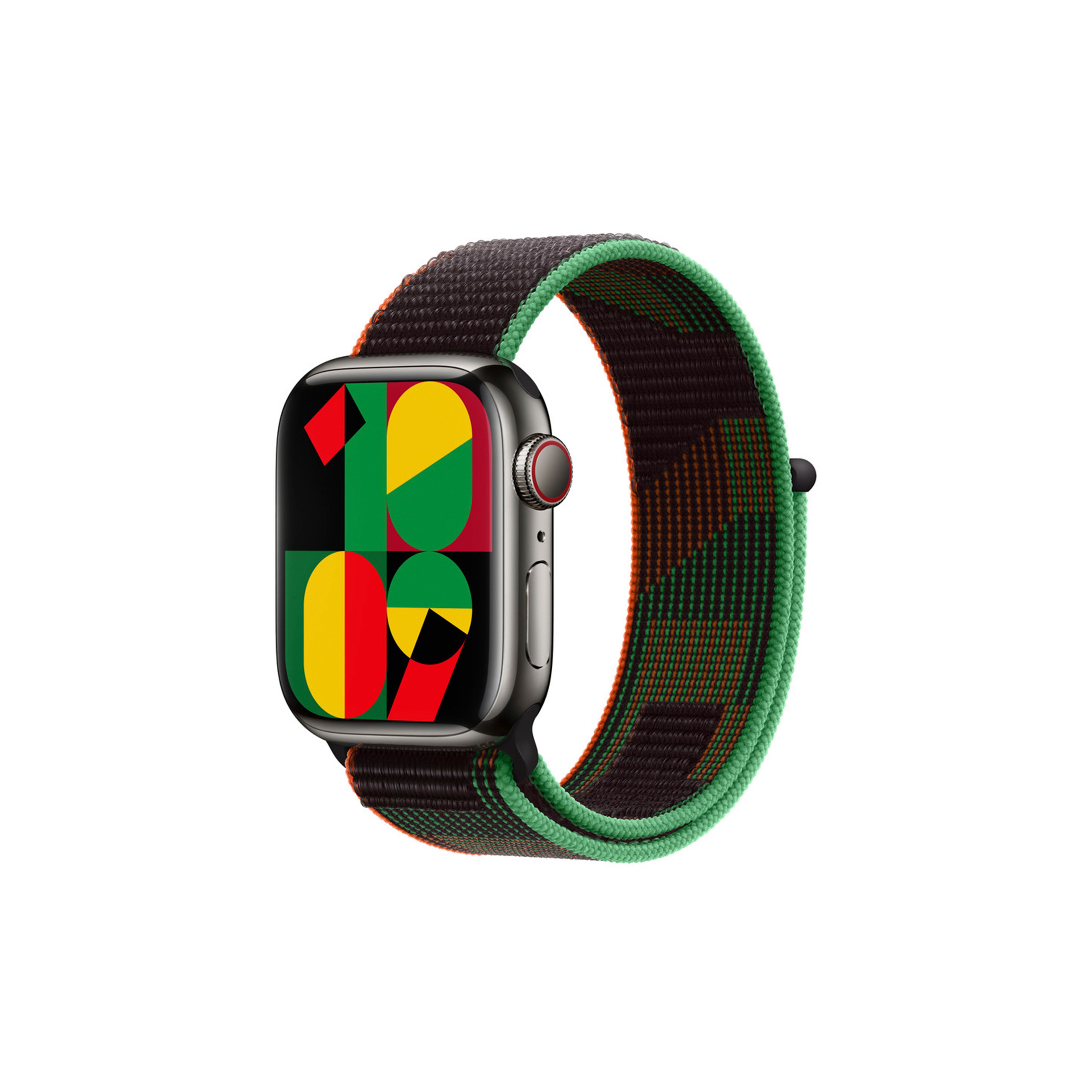 Apple Watch Velcro Kordon-Black Unity