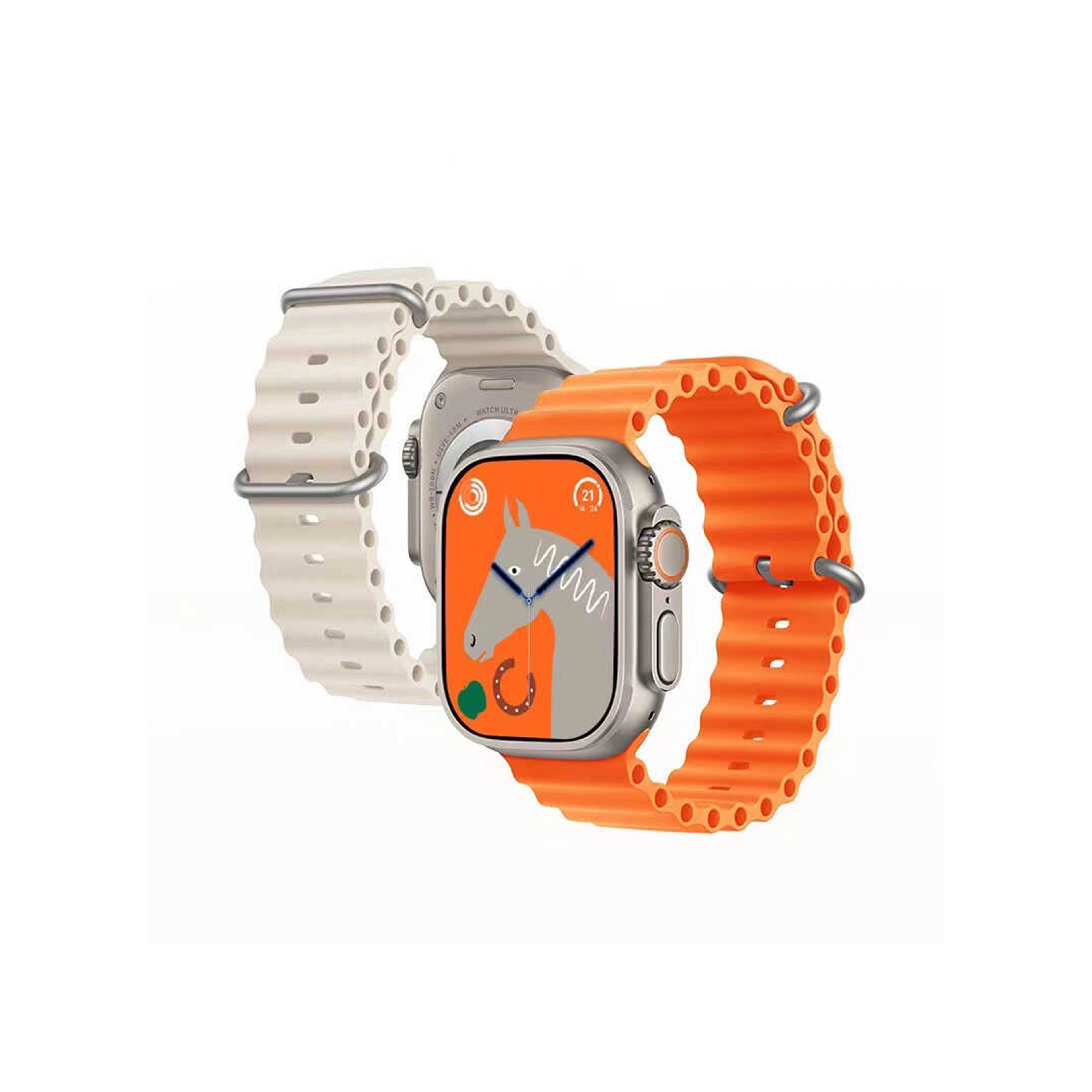 Apple Watch Bumpy Silicone Band-Orange