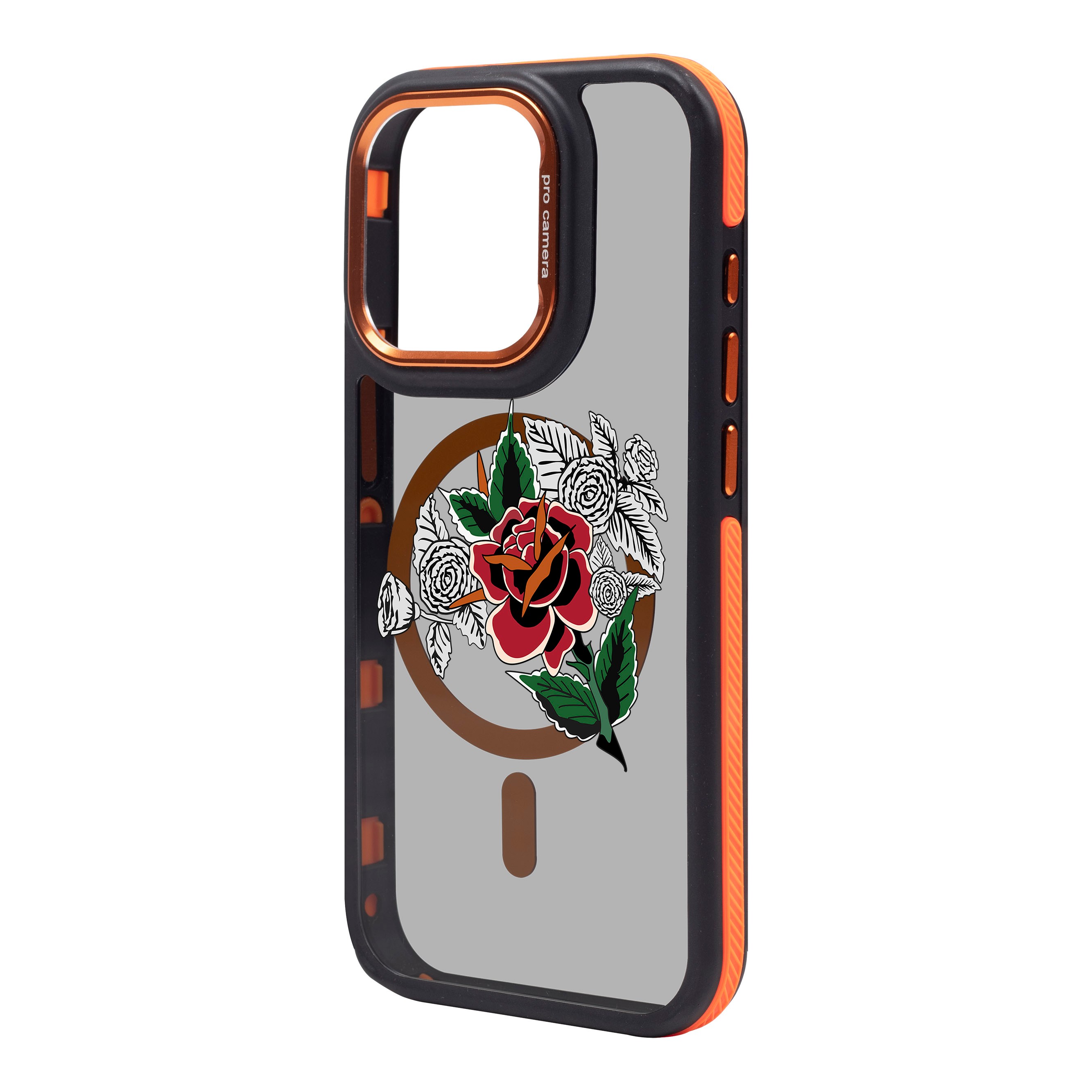 DRY ROSE-iPhone Dark Case with MagSafe