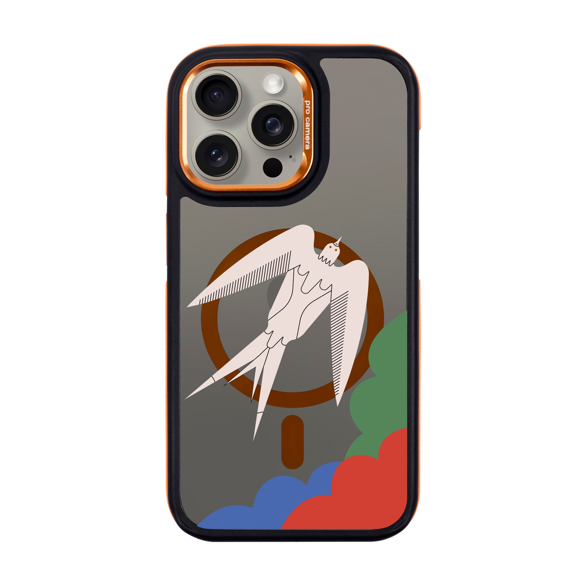 L’OISEAU LIBRE-iPhone Dark Kılıf MagSafe Özellikli