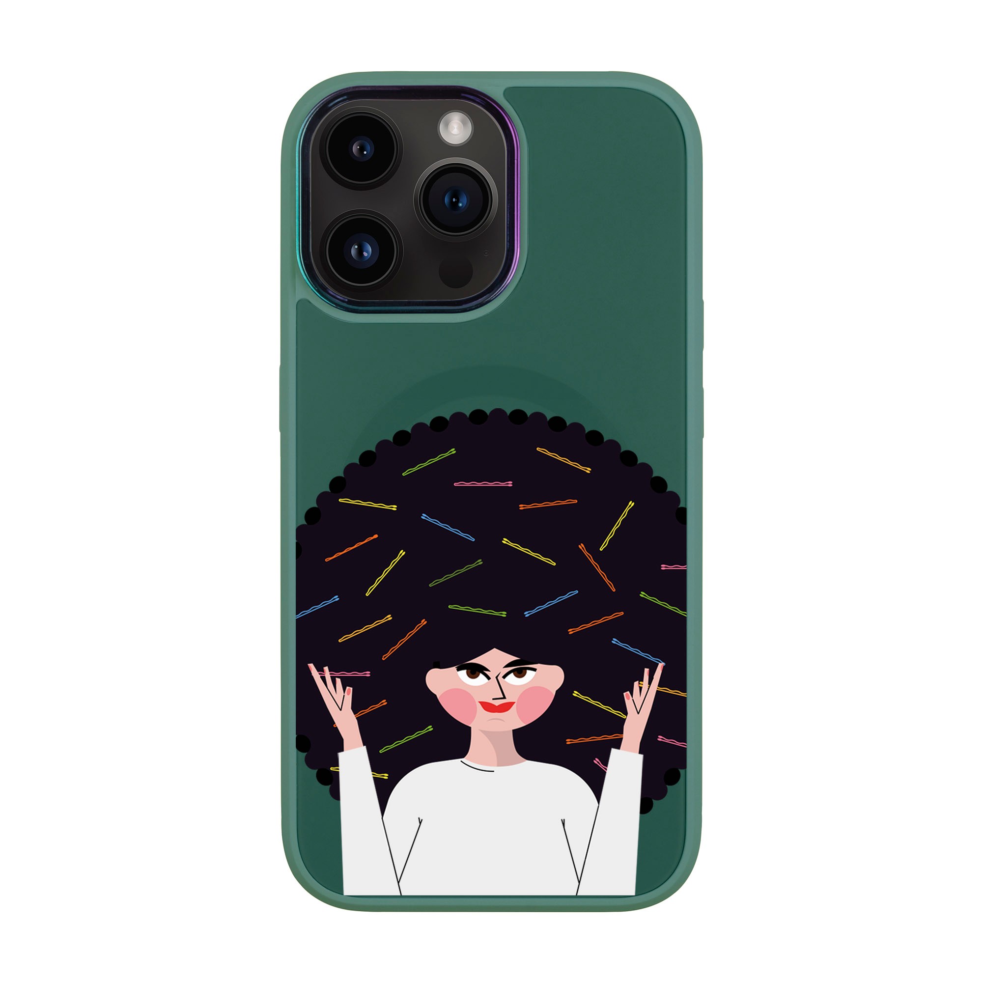 TANGLES OF HAPPINESS-iPhone Vigor Kılıf MagSafe Özellikli