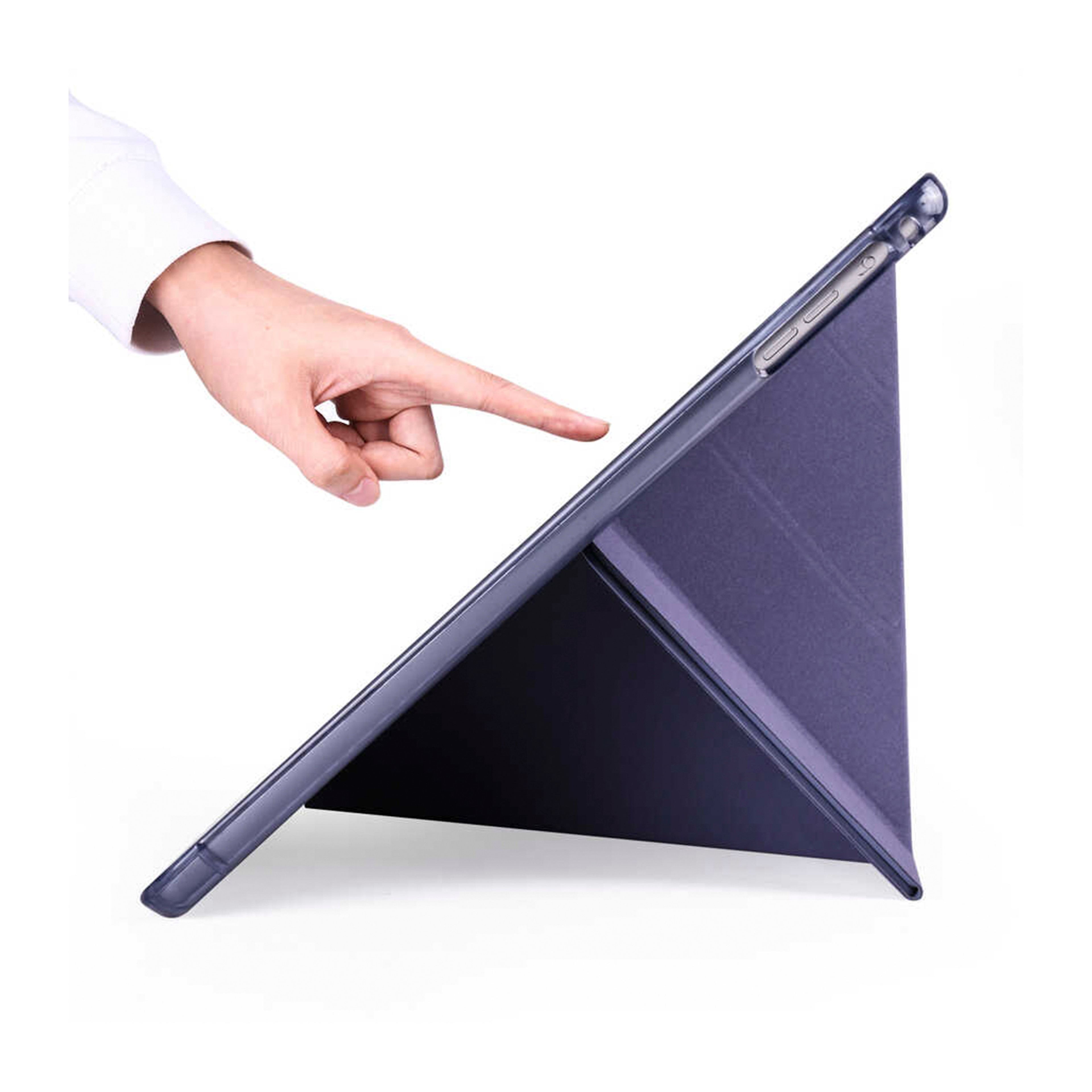 Apple iPad 5.Nesil 9.7 inç 2017-Trigon Folding Kalemlikli Standlı Kılıf