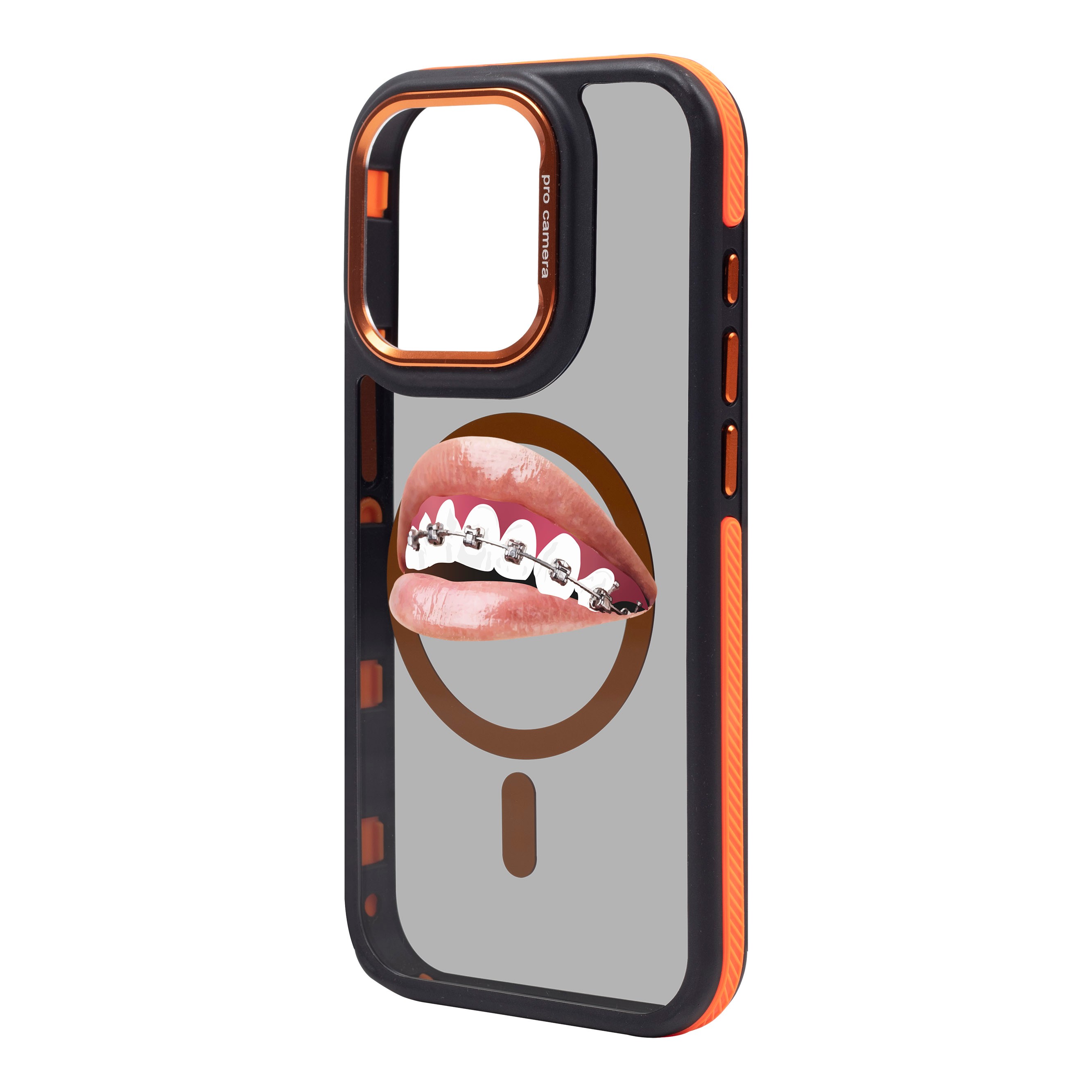 ORTHODONTIST-iPhone Dark Case with MagSafe