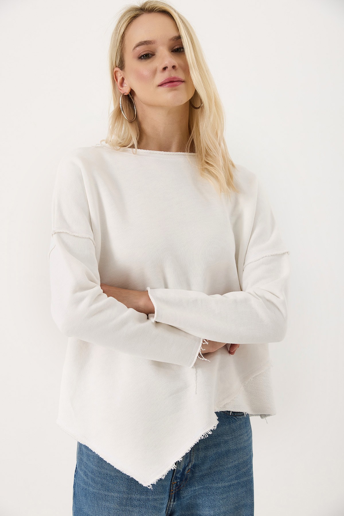 Mönch Sweatshirt Yeni Nesil Asimetrik Tasarım | VAYU