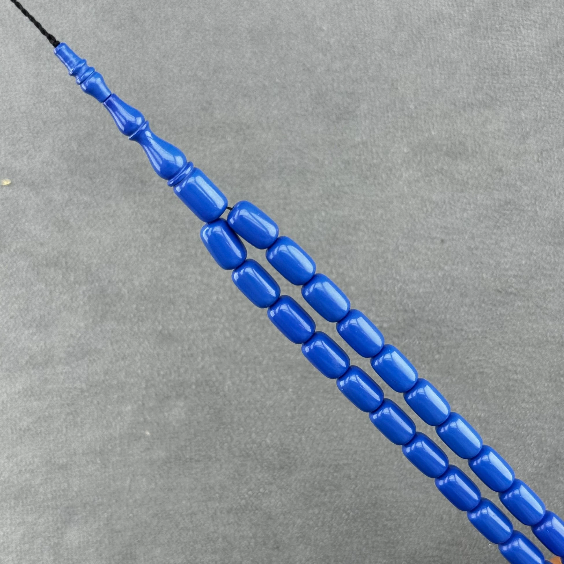 Mavi Eski Obje Katalin Tespih