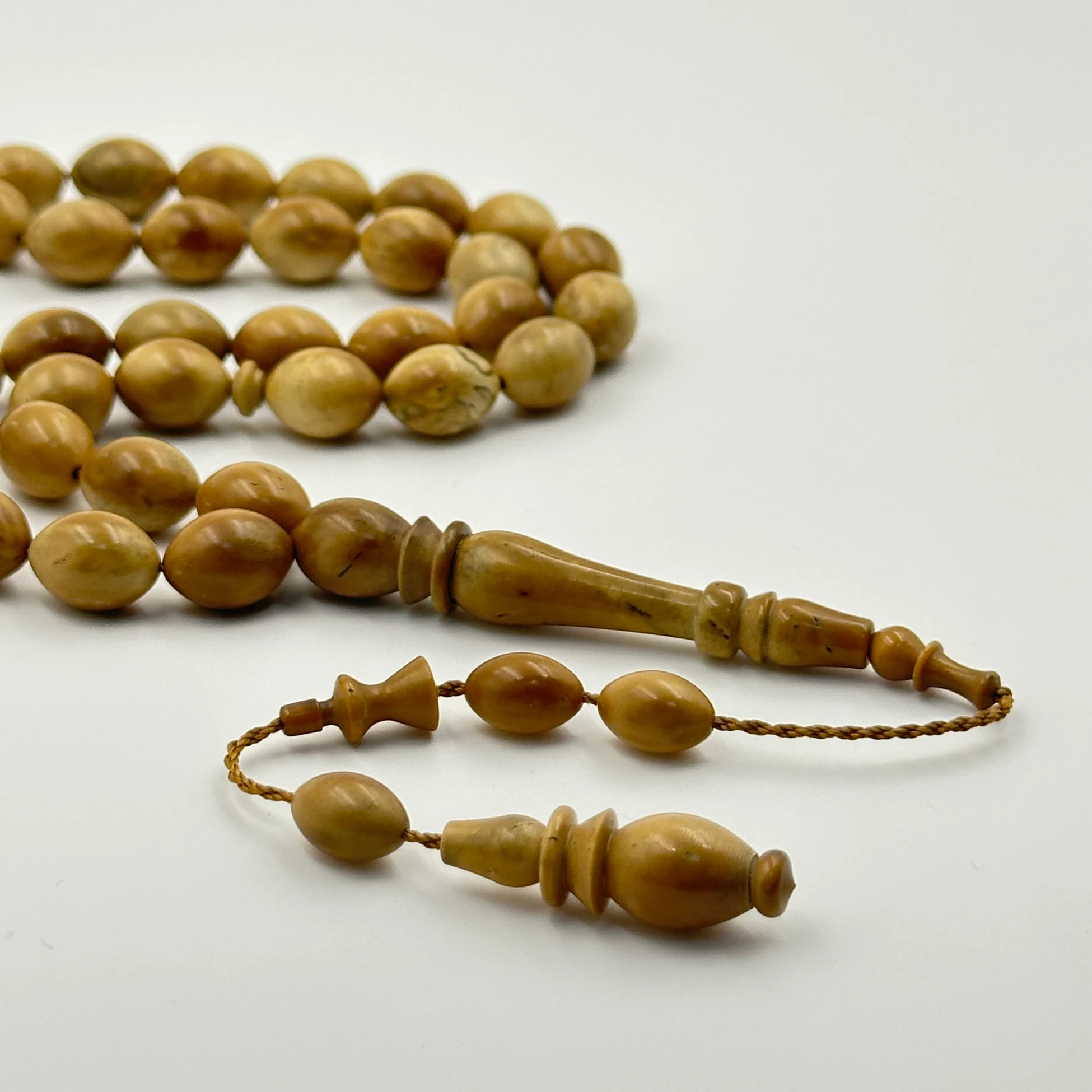 Özel Usta İşçilikli Halkalı İmame Kuka Ağacı Tespih