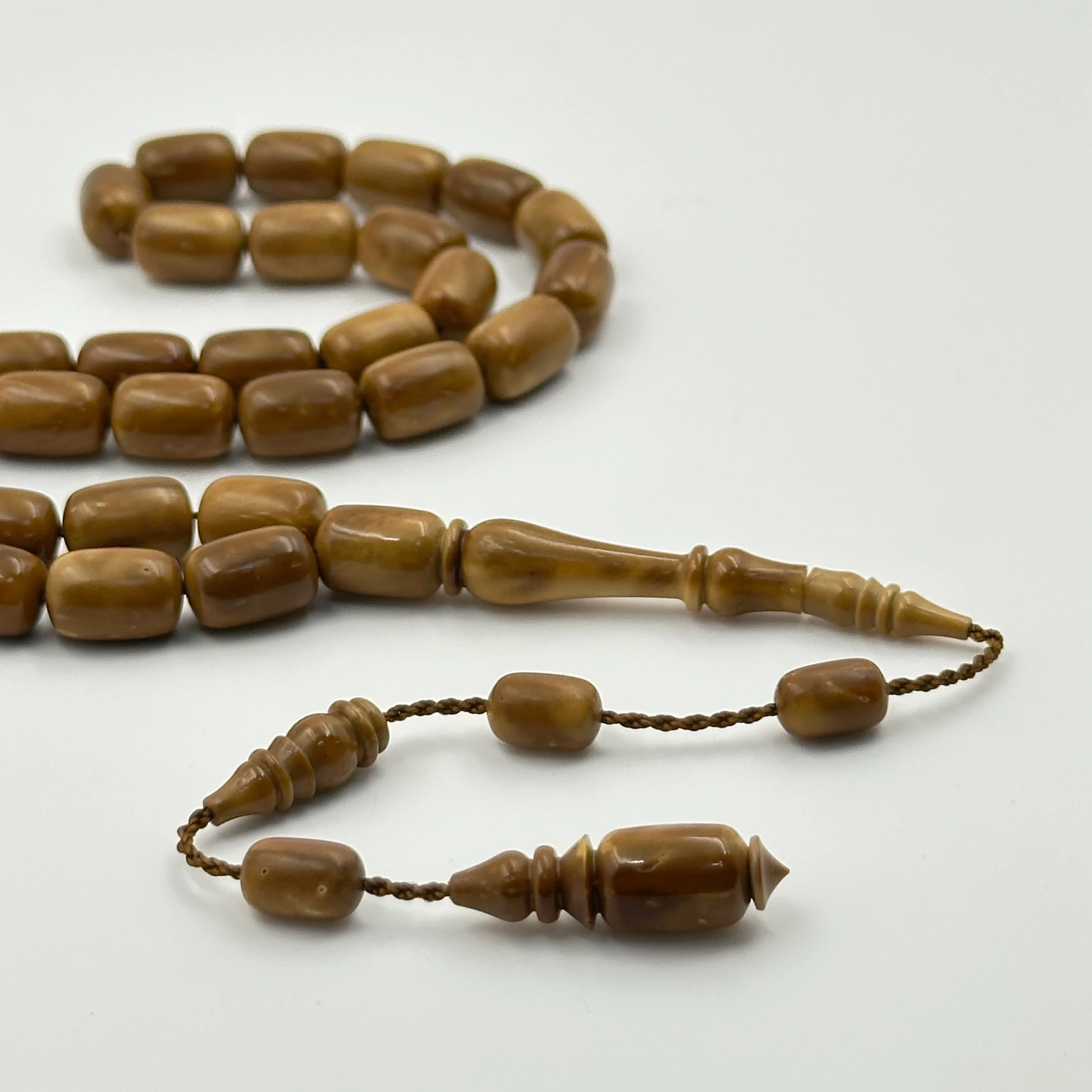 Usta İşçilikli Kapsül Kesim Tertemiz Kuka Ağacı Tespih