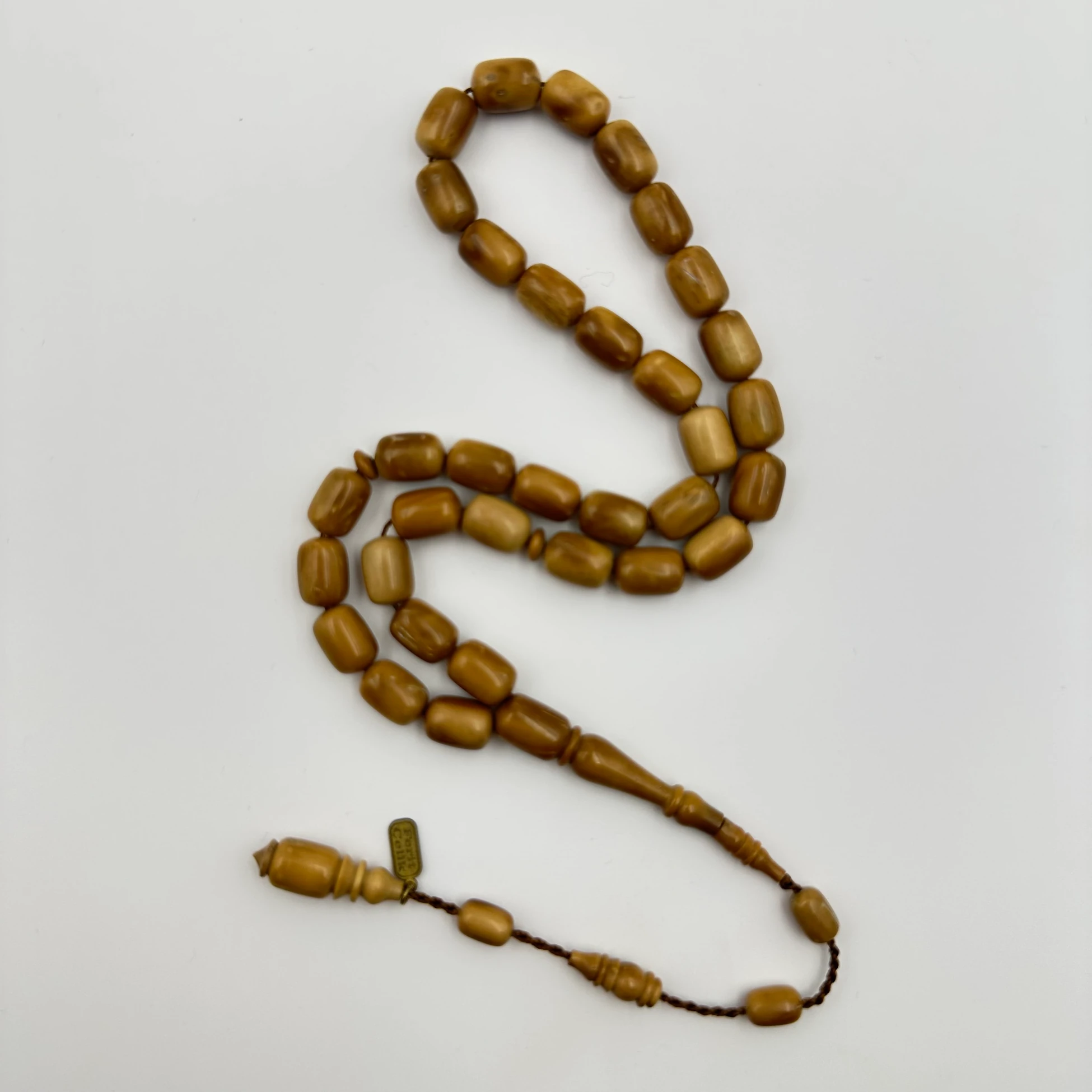 Usta İşçilikli Kapsül Kesim Kuka Ağacı Tespih