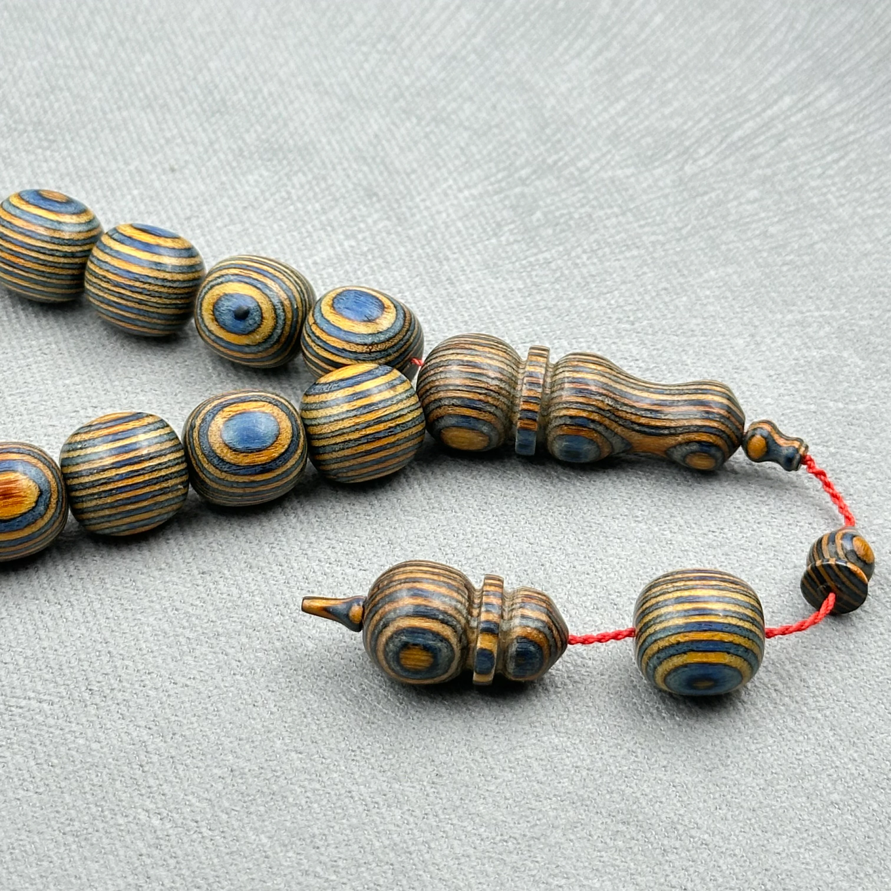 Salih Şirin Usta İşçilikli Kafur Ağacı Efe Maskot Tespih