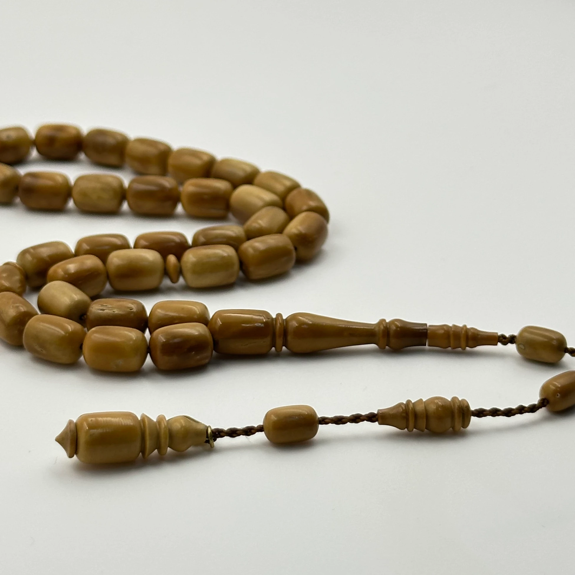 Usta İşçilikli Kapsül Kesim Kuka Ağacı Tespih