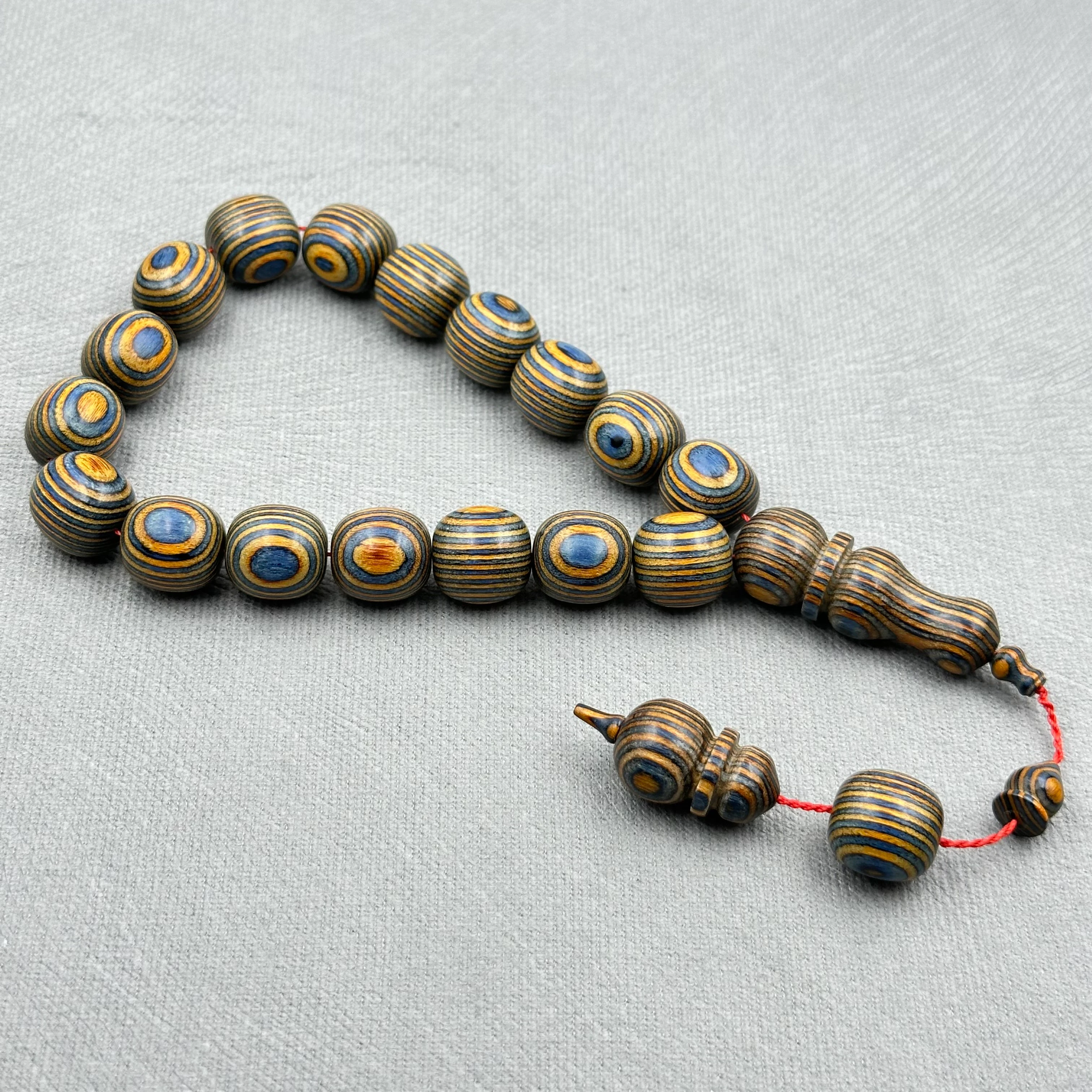 Salih Şirin Usta İşçilikli Kafur Ağacı Efe Maskot Tespih