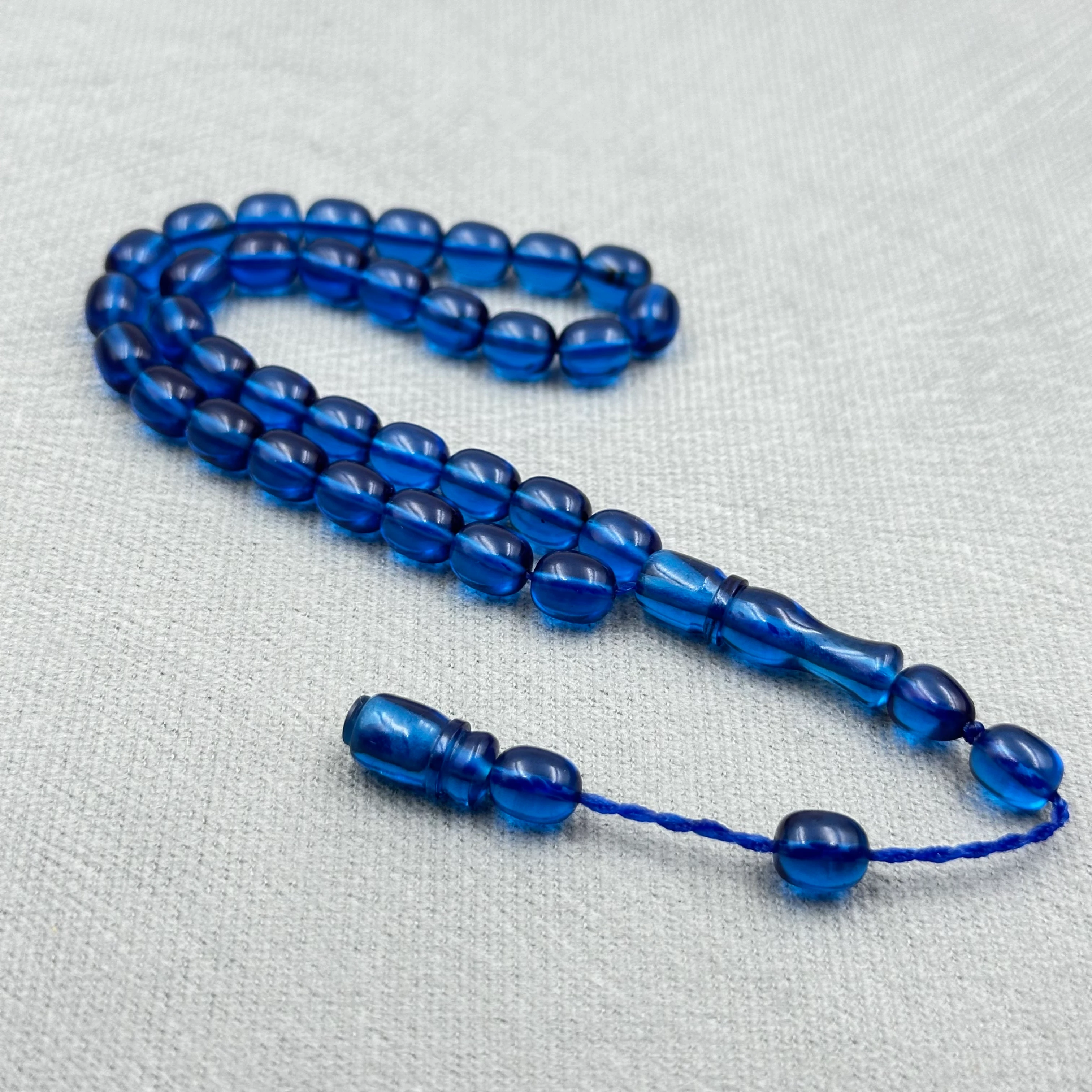 Şükrü Baba Usta İşi İmzalı Bilek Boy Kanayan Bağa Tespih