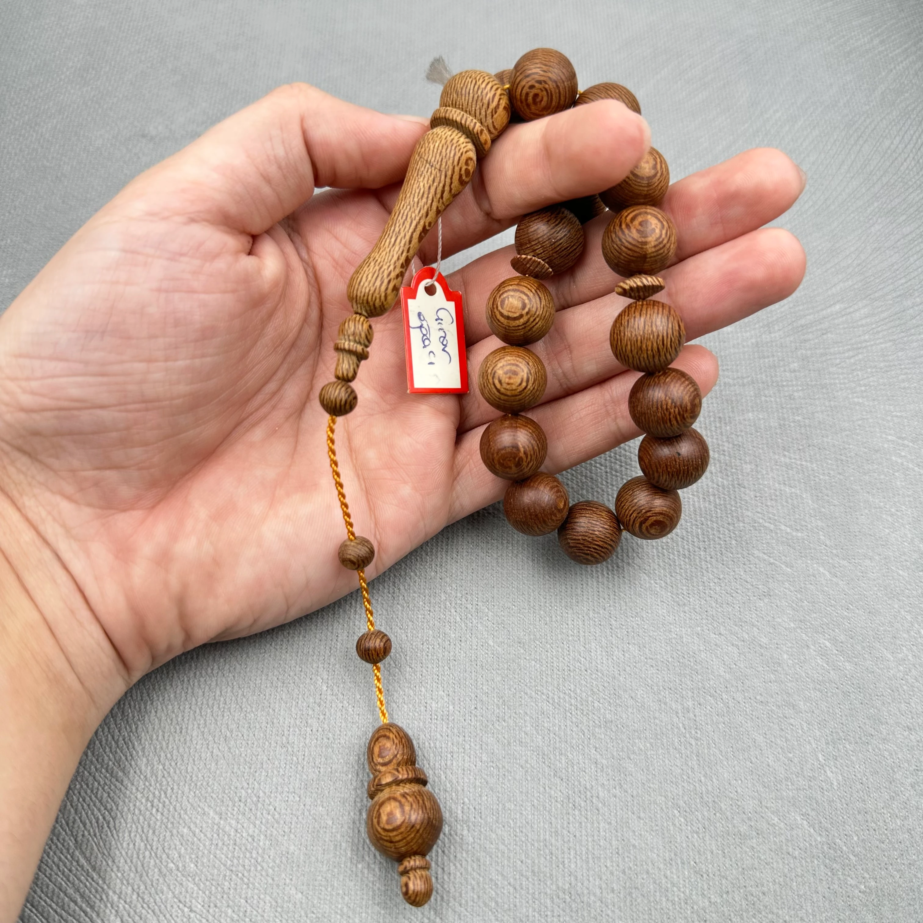 Çınar Ağacı Doğal Ahşap Küre Kesim El İşçiliği maskot Tespih