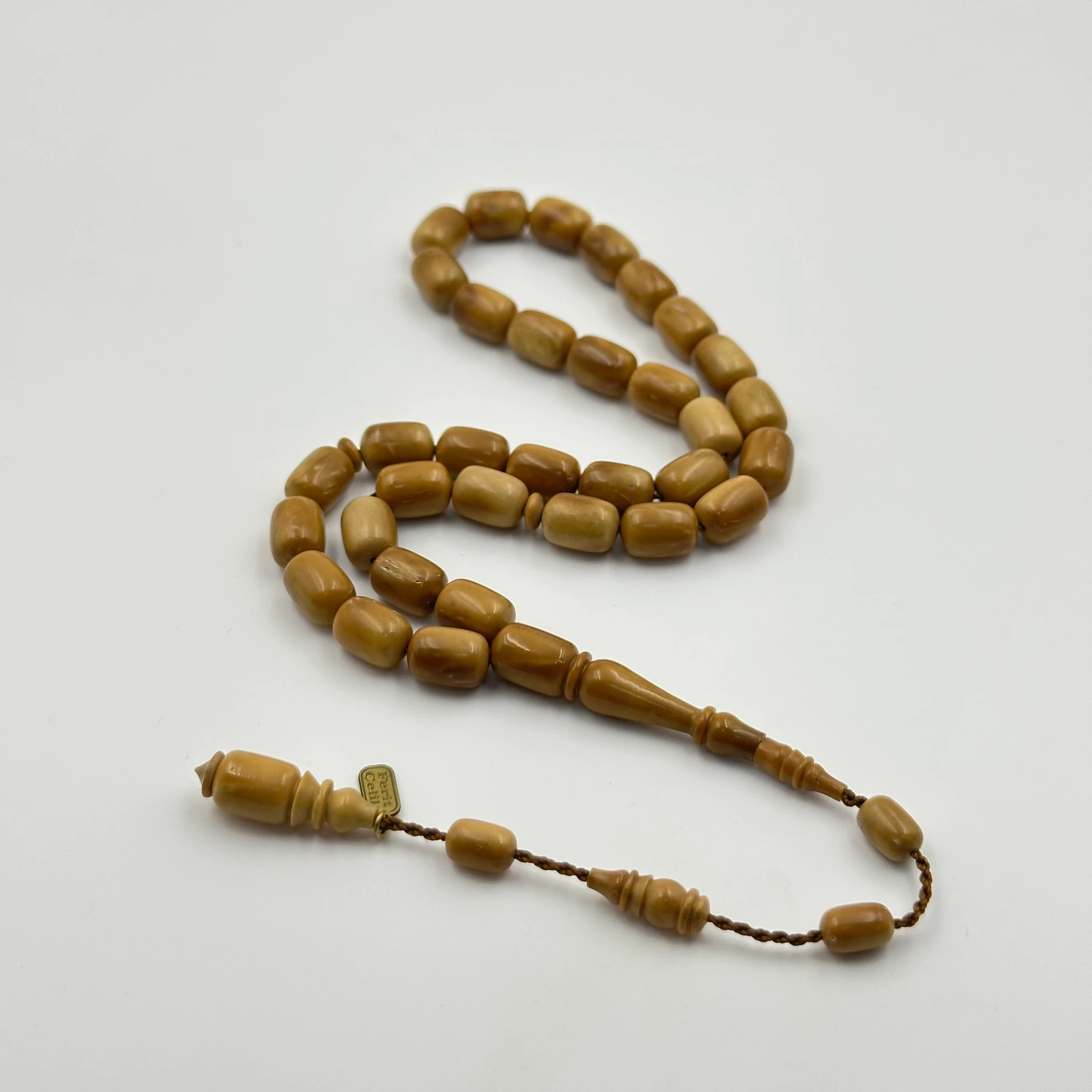 Usta İşçilikli Kapsül Kesim Kuka Ağacı Tespih