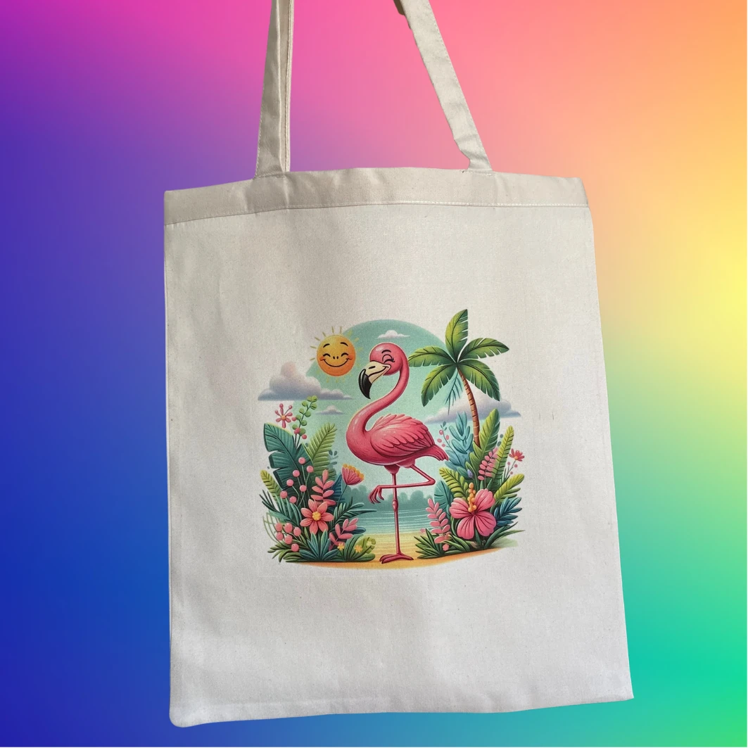 Keten Askılı Bez Çanta