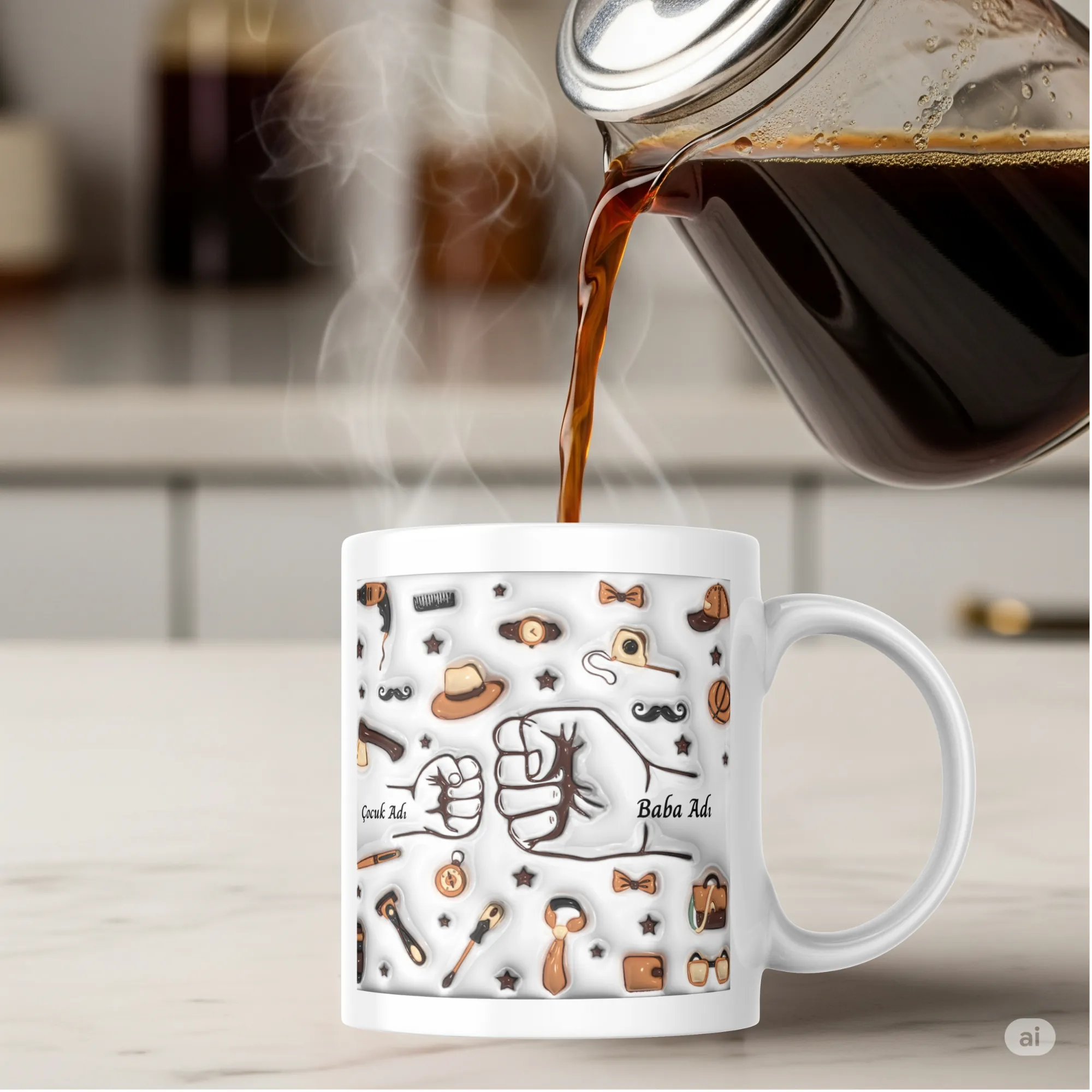 Kişiye Özel Baskılı Kupa Bardak