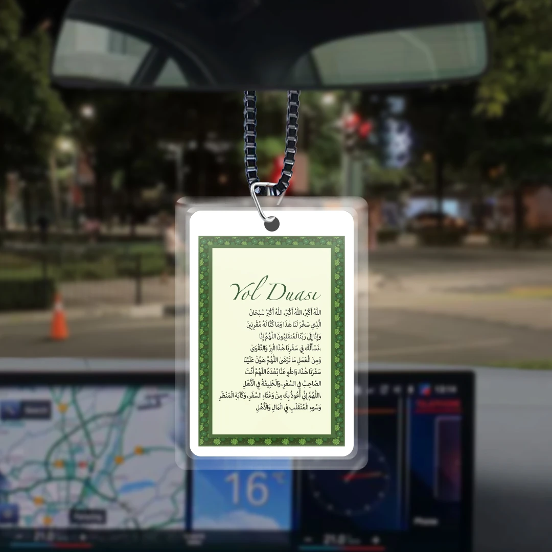 Yol Duası Dikiz Ayna Süsü