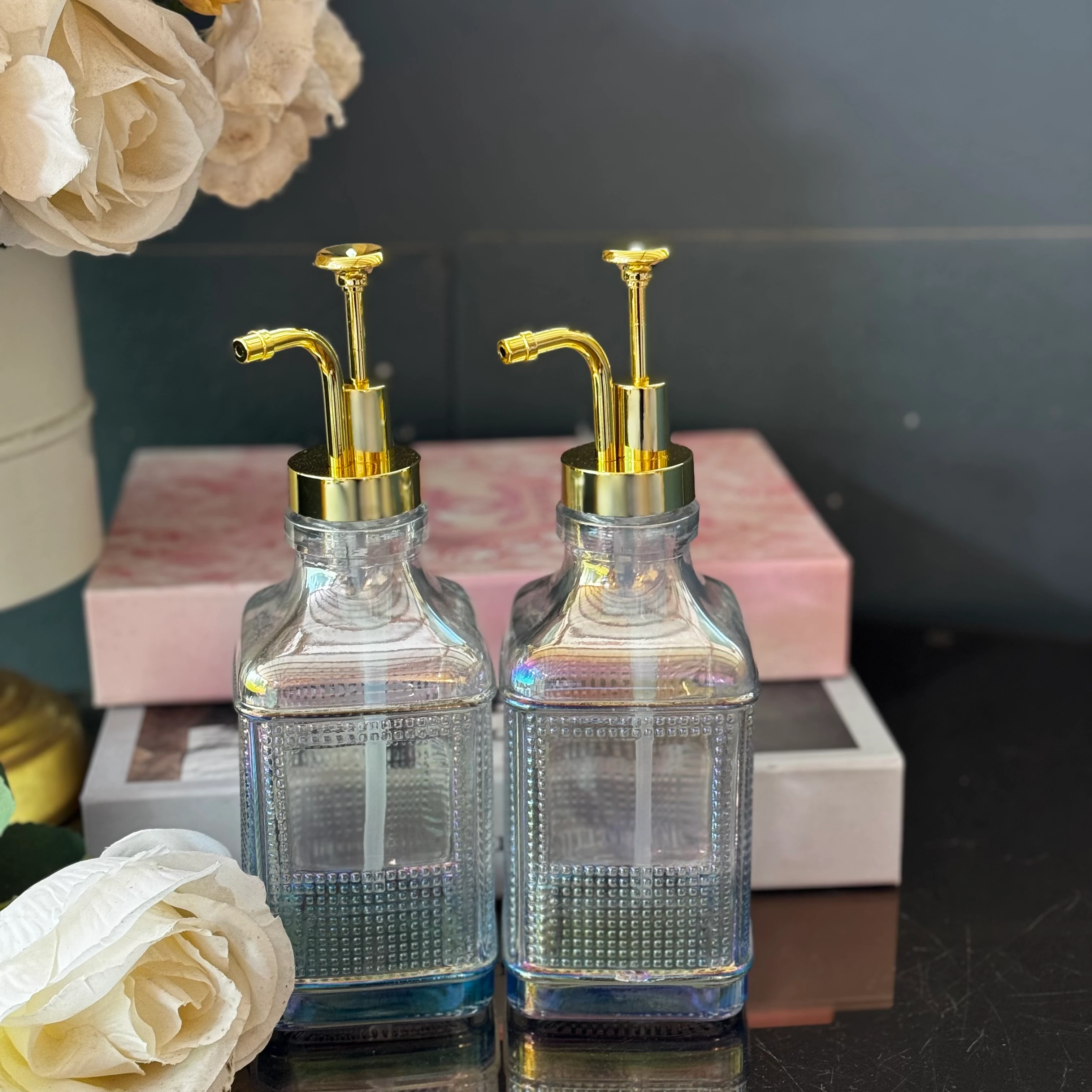 Gold Lüster Banyo Seti