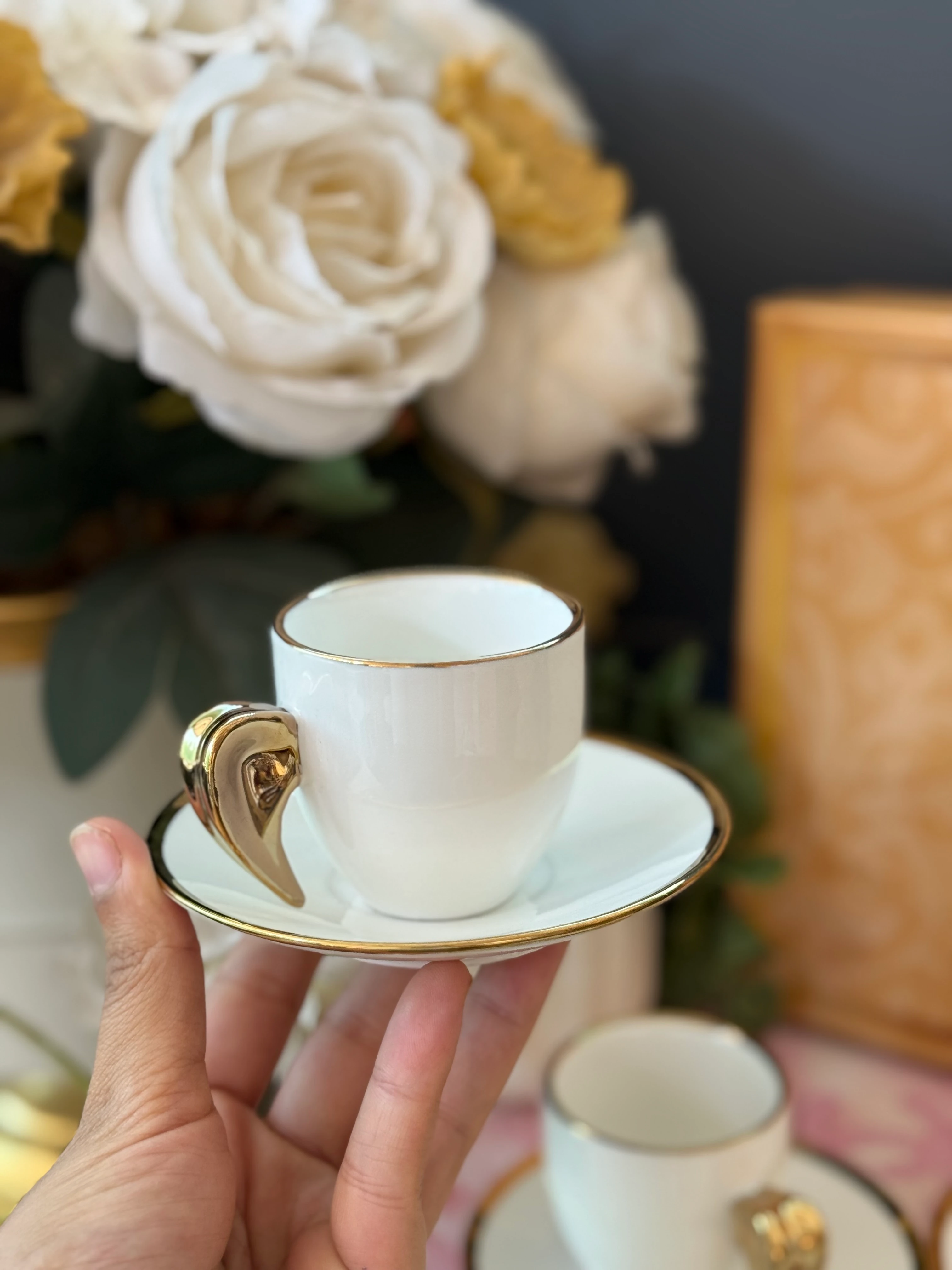 Melek Kanadı Fincan Takımj