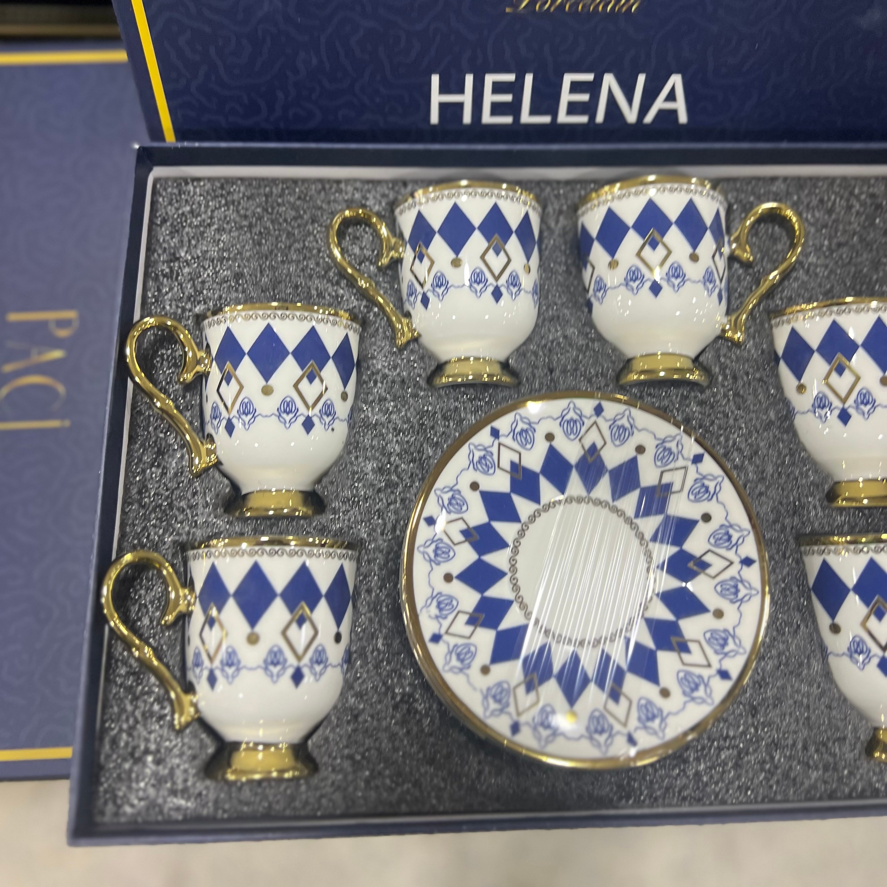 Paçi Helana Mavi Fincan Takımı