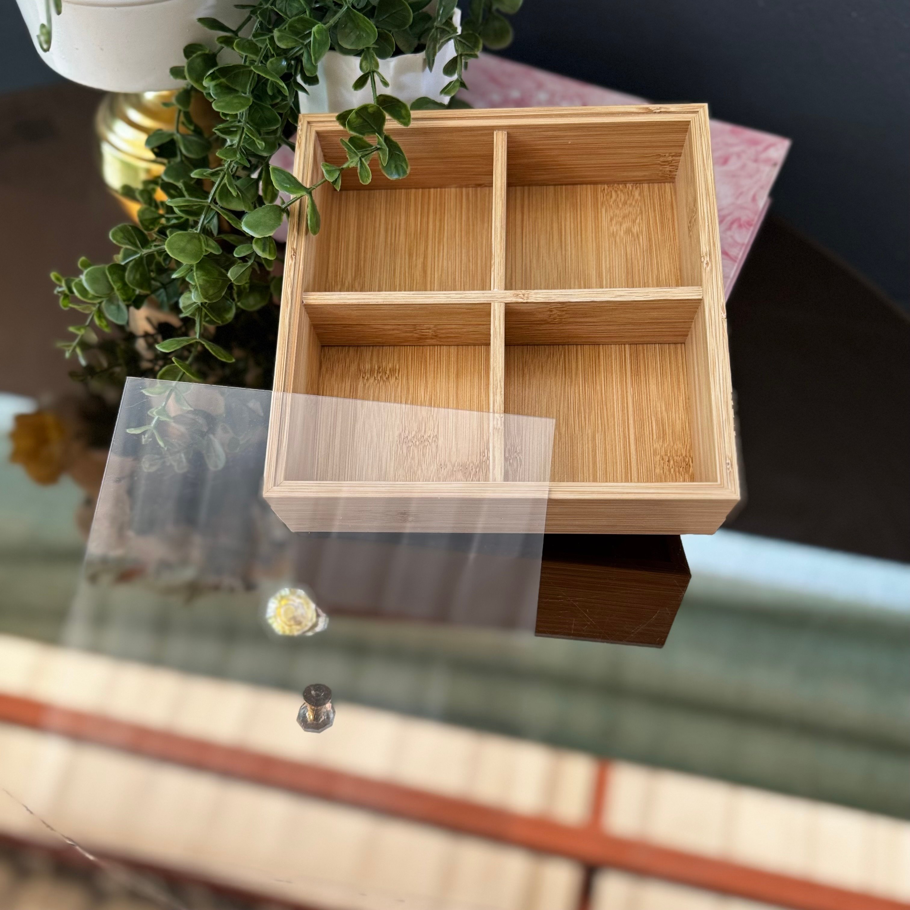 Bambu Çok Amaçlı Tasarım Kutu