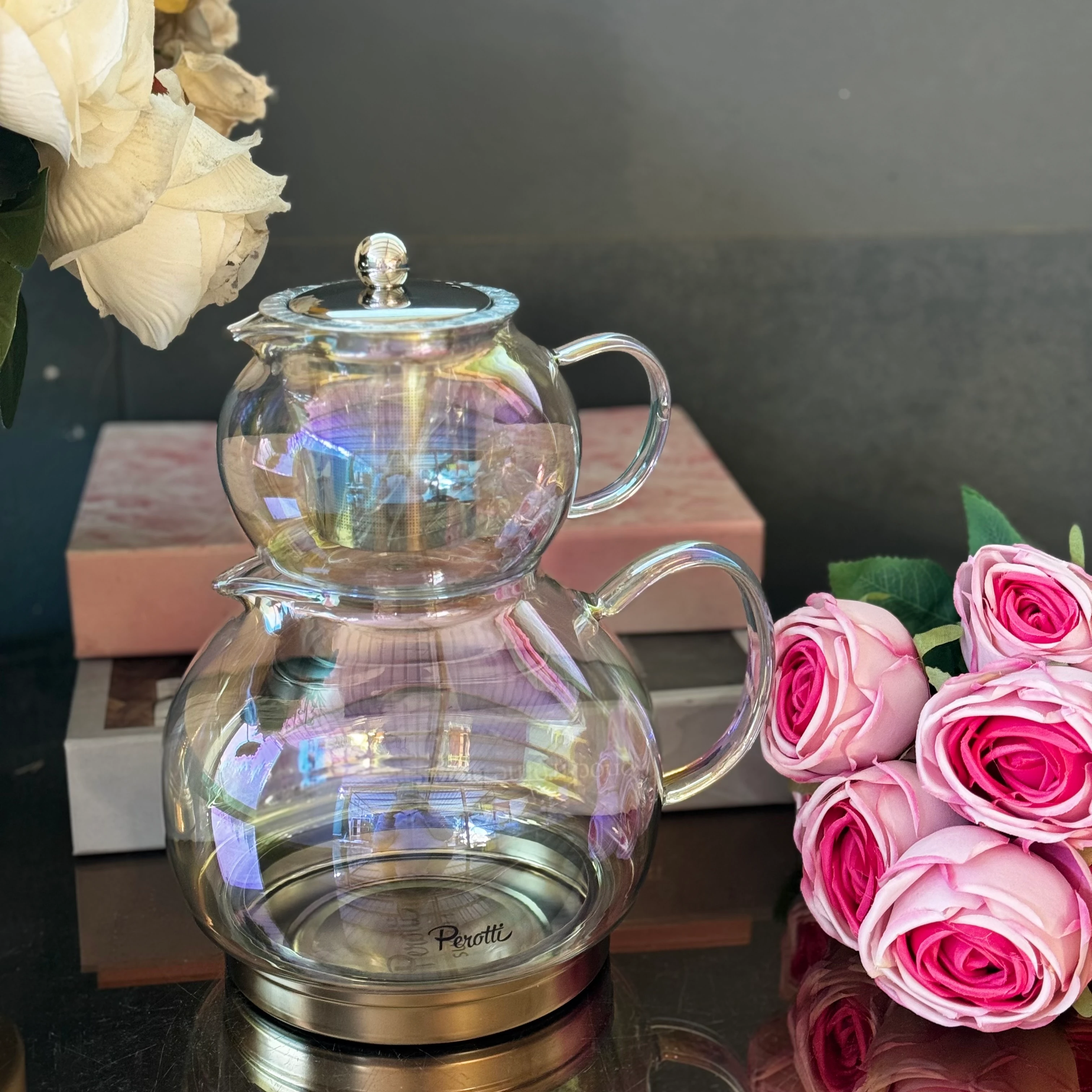 Keyfi Ala Cam Çaydanlık