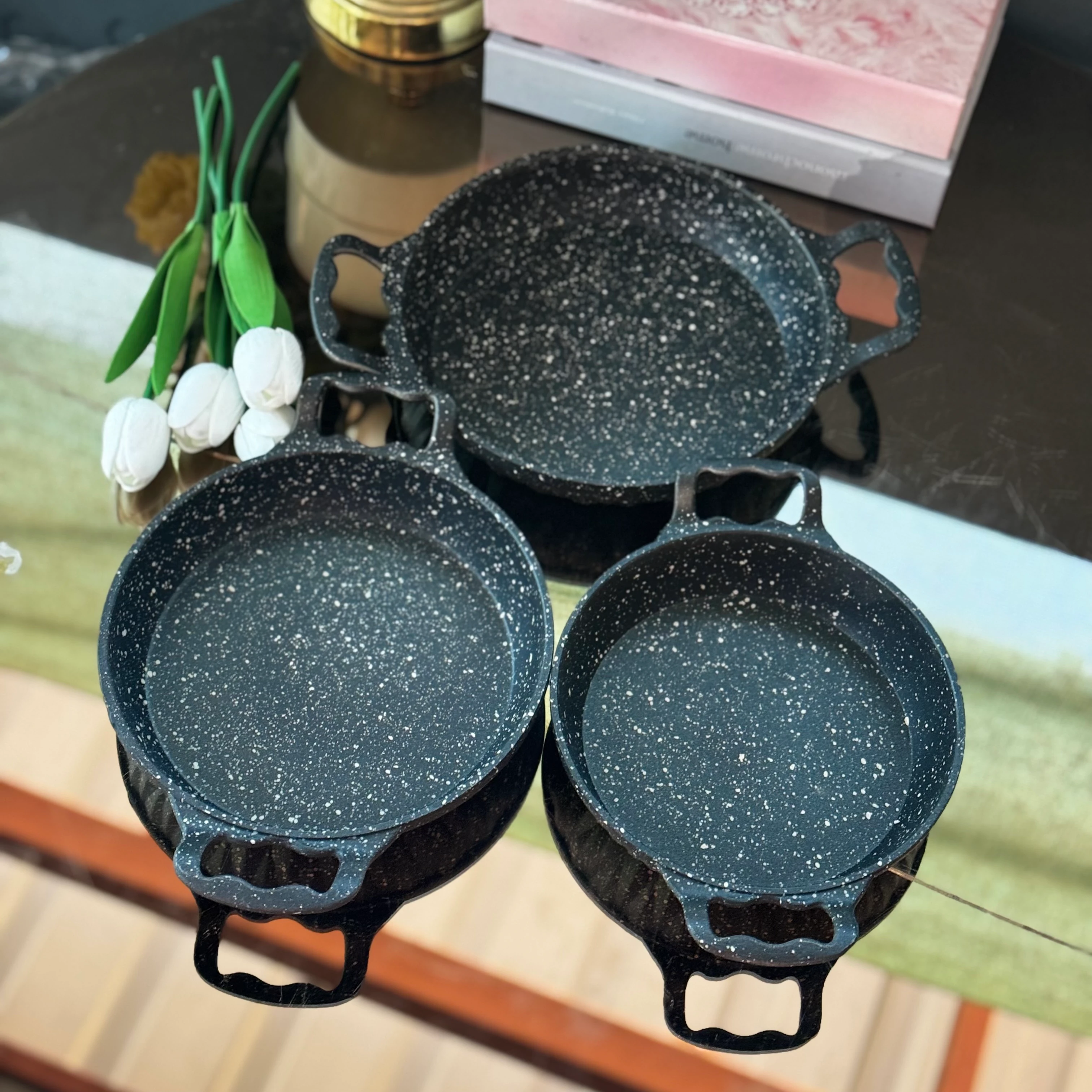 3’lü Sahan Döküm