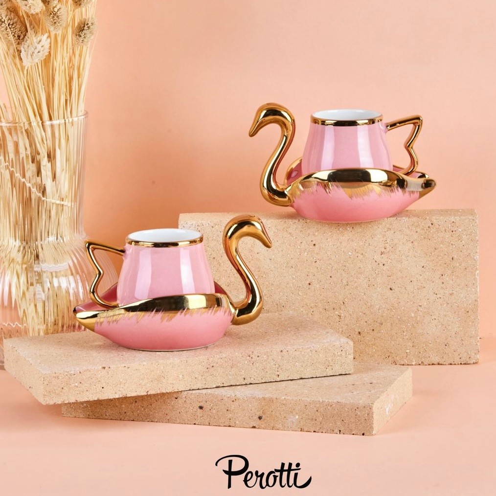 2'li Gold Pembe Kuğu