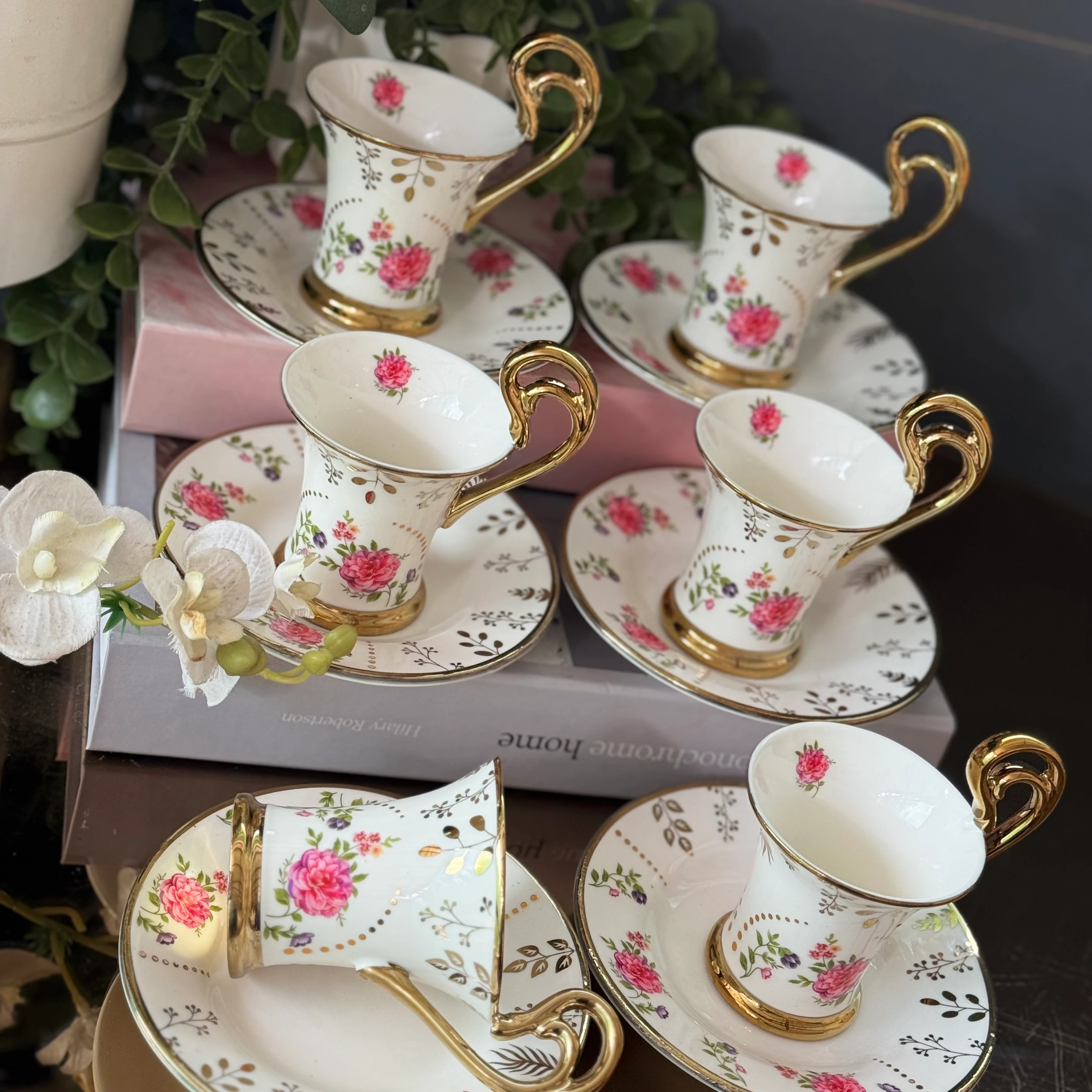 Vintage Tasarım Fincan Takımı