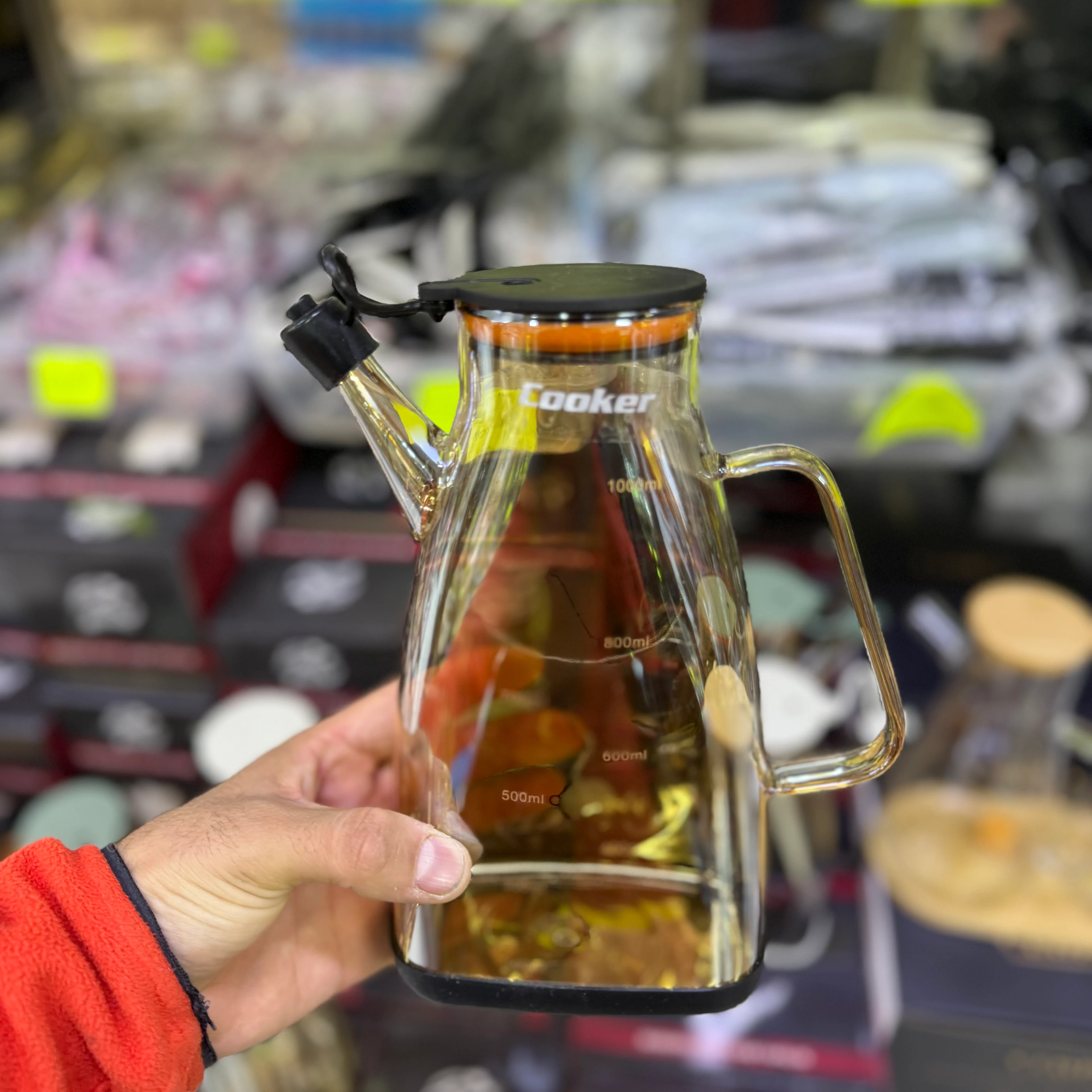 Cooker Siyah Yağdanlık Model 7