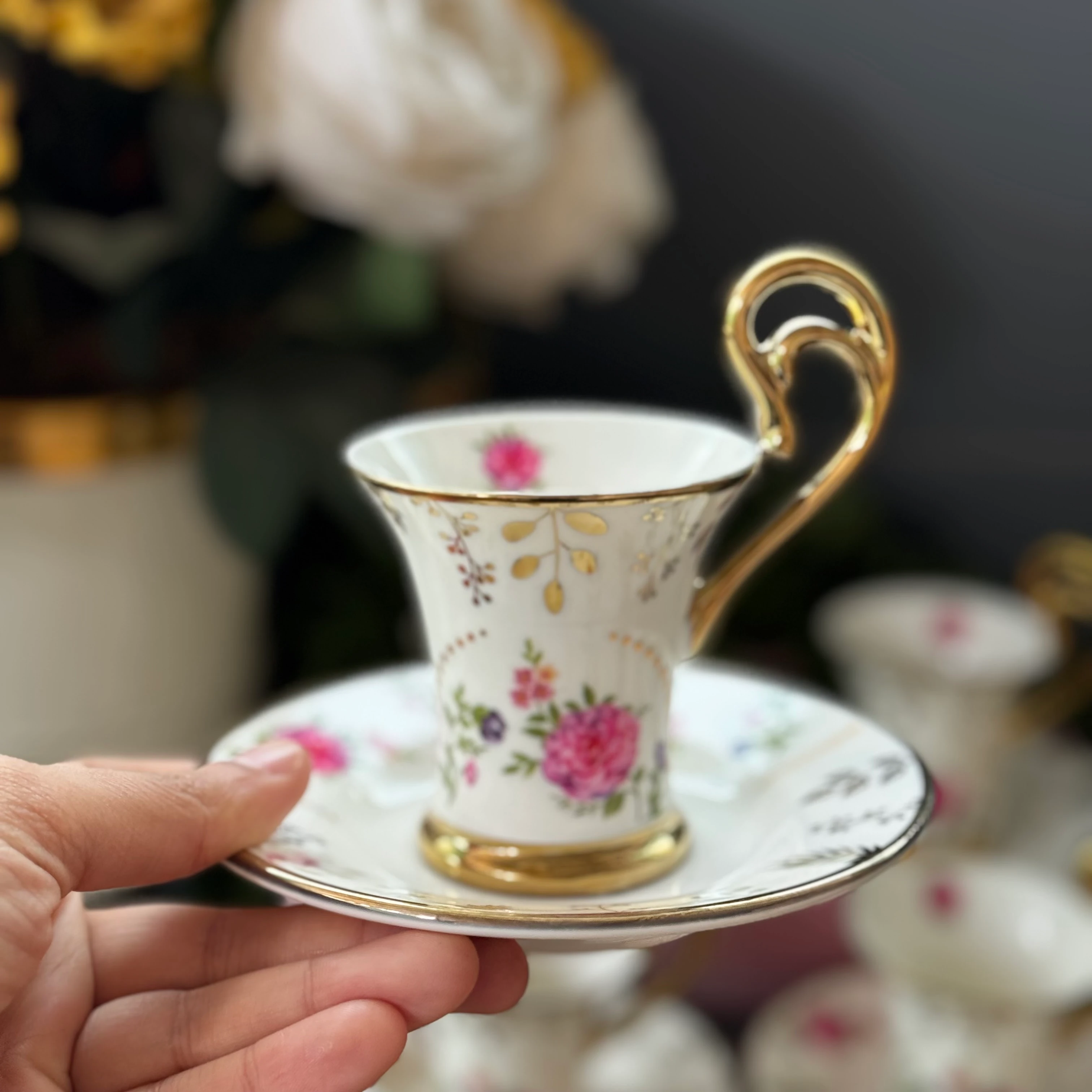 Vintage Tasarım Fincan Takımı