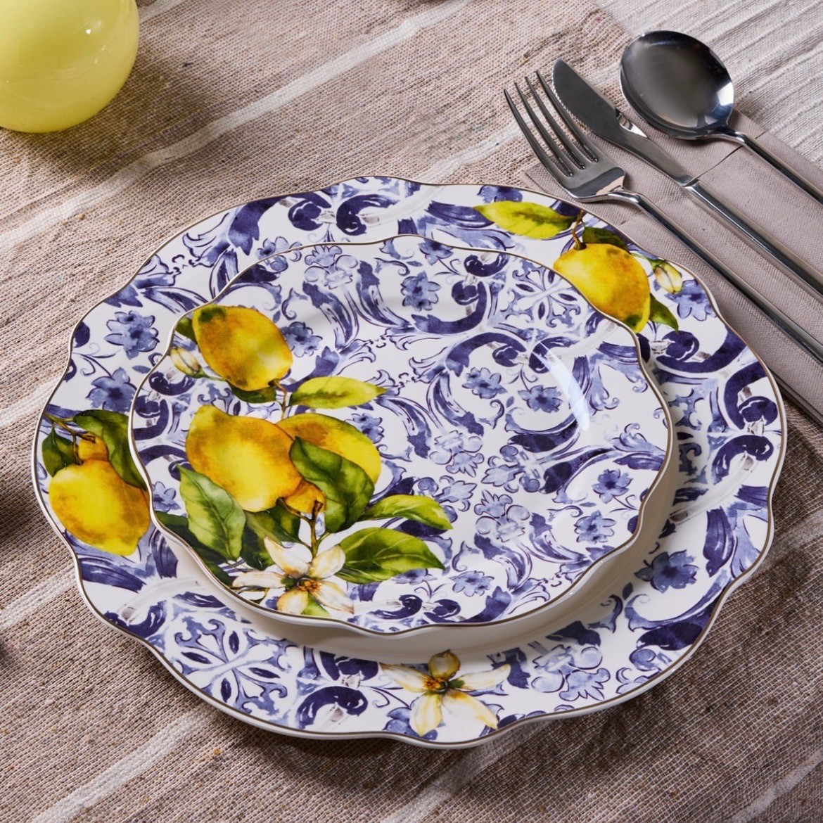 Limon Tasarım Yemek Takımı