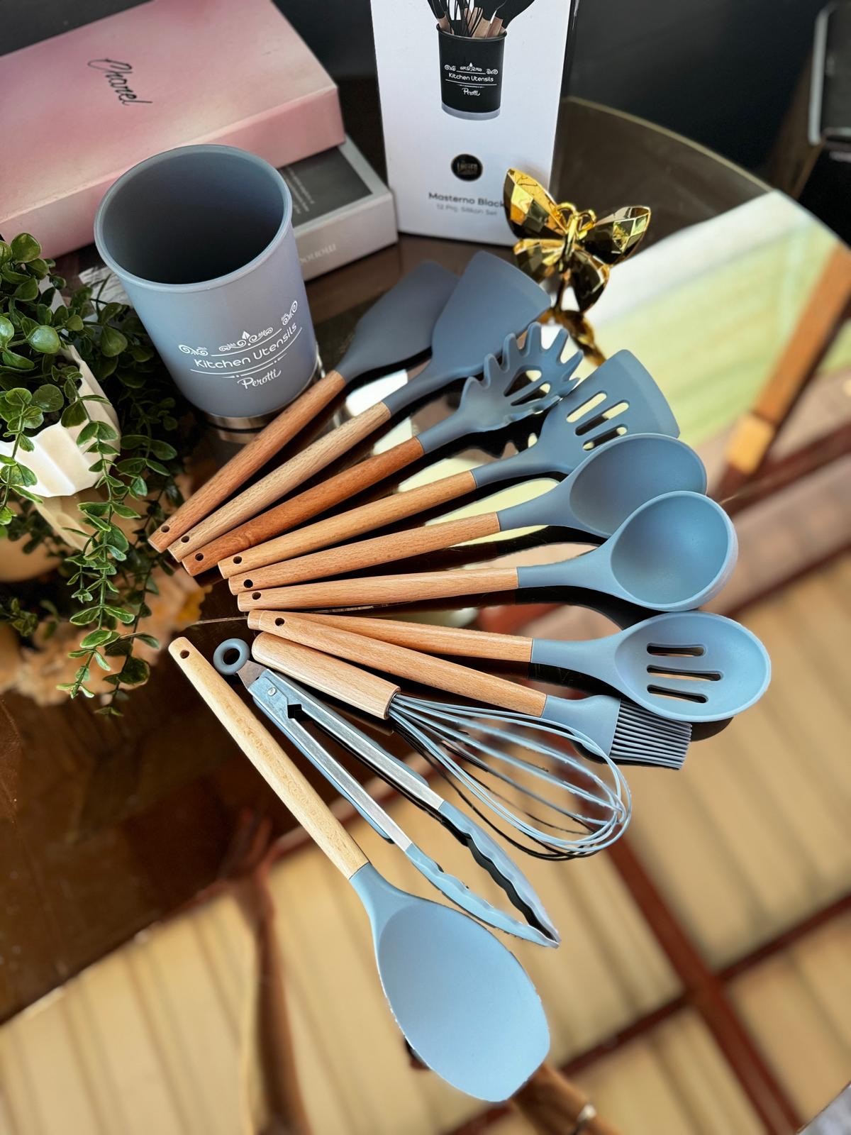 Gri Silikon Set 