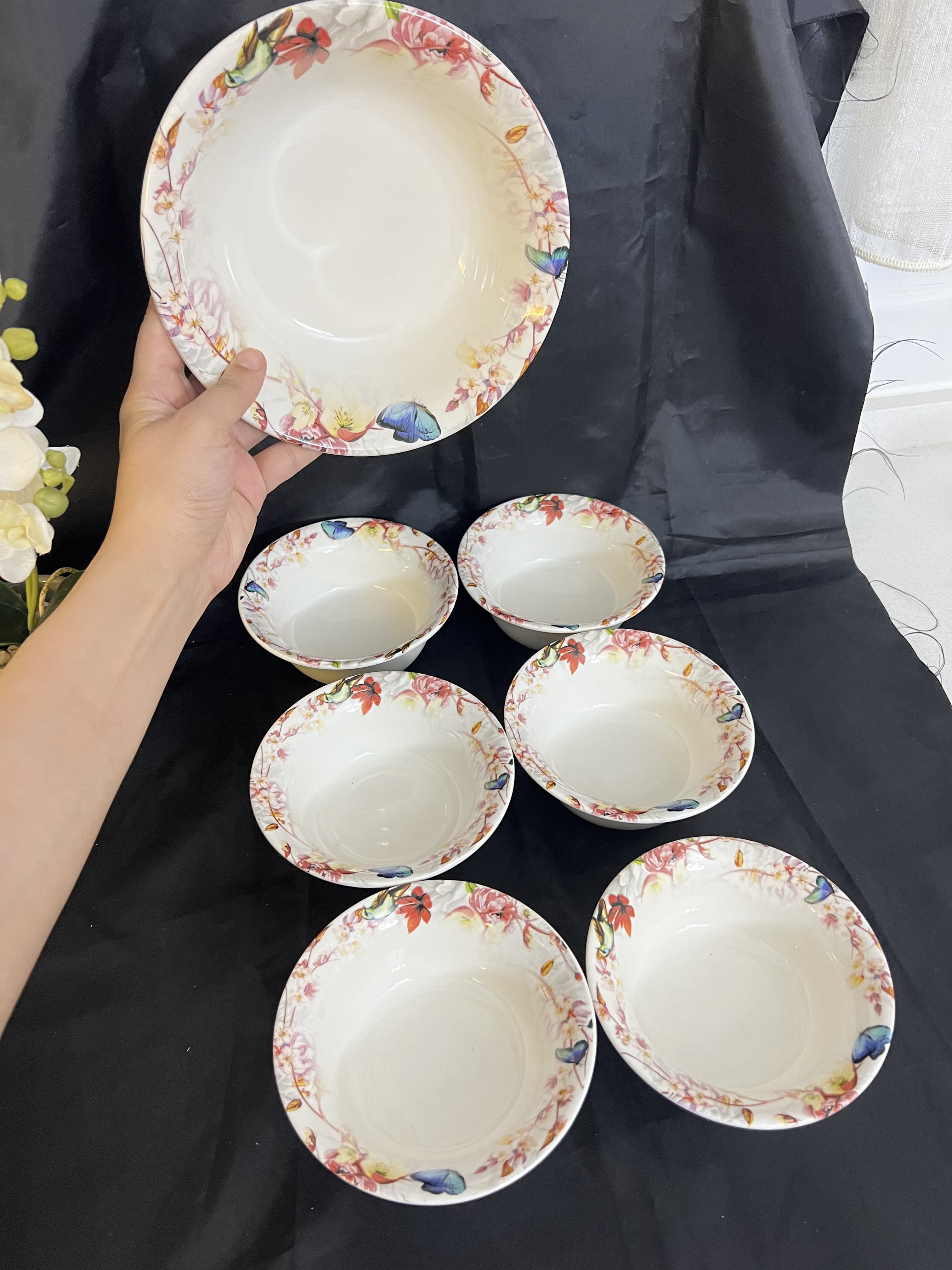 Yns Dijital Baskılı Çerezlik 7'li Set