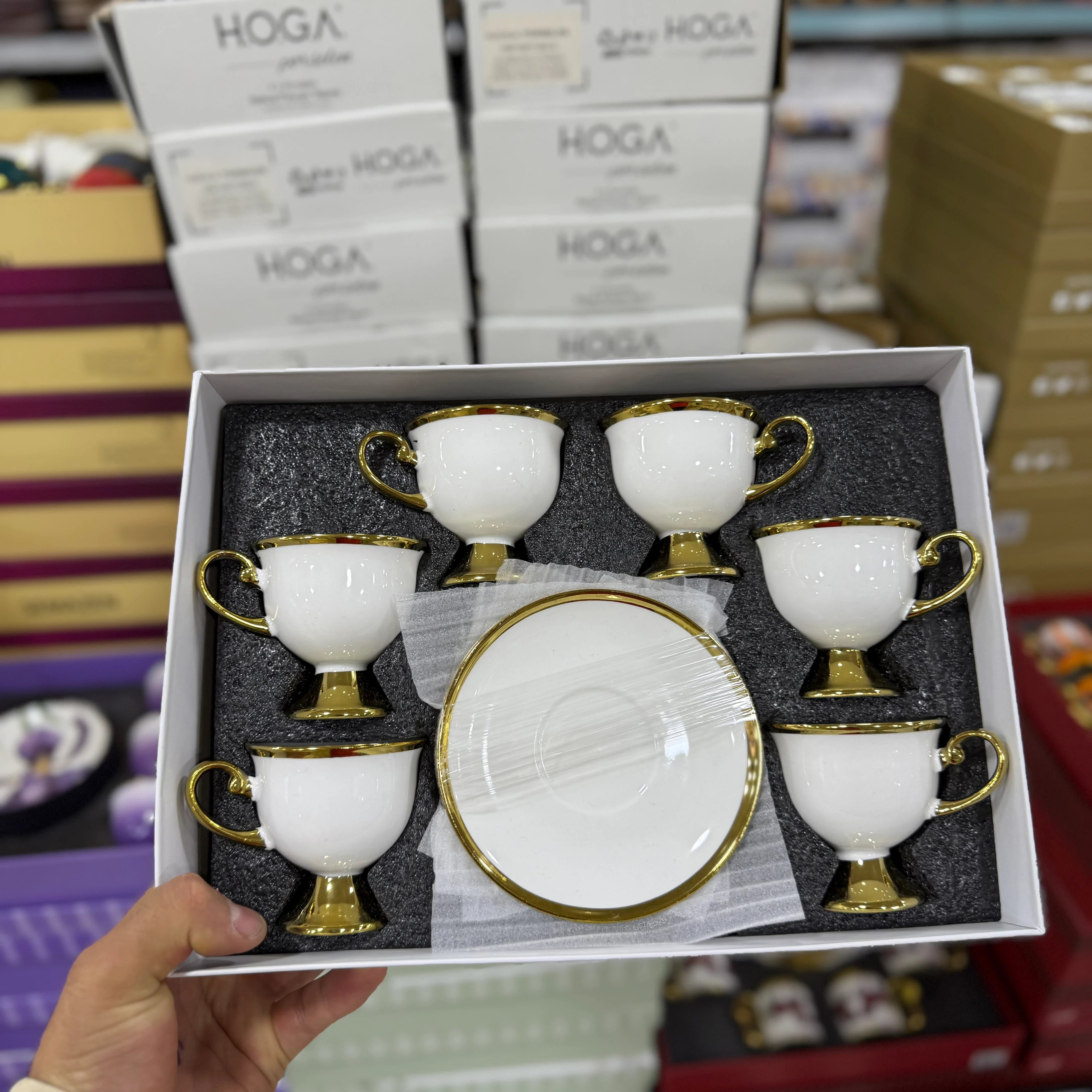 Gold Ayaklı Fincan Takımı