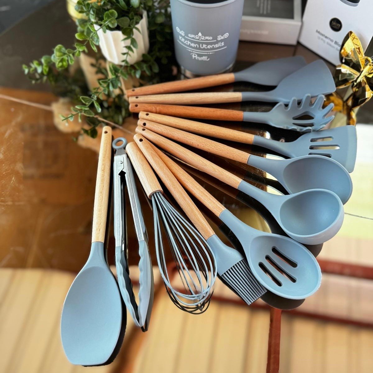 Gri Silikon Set 