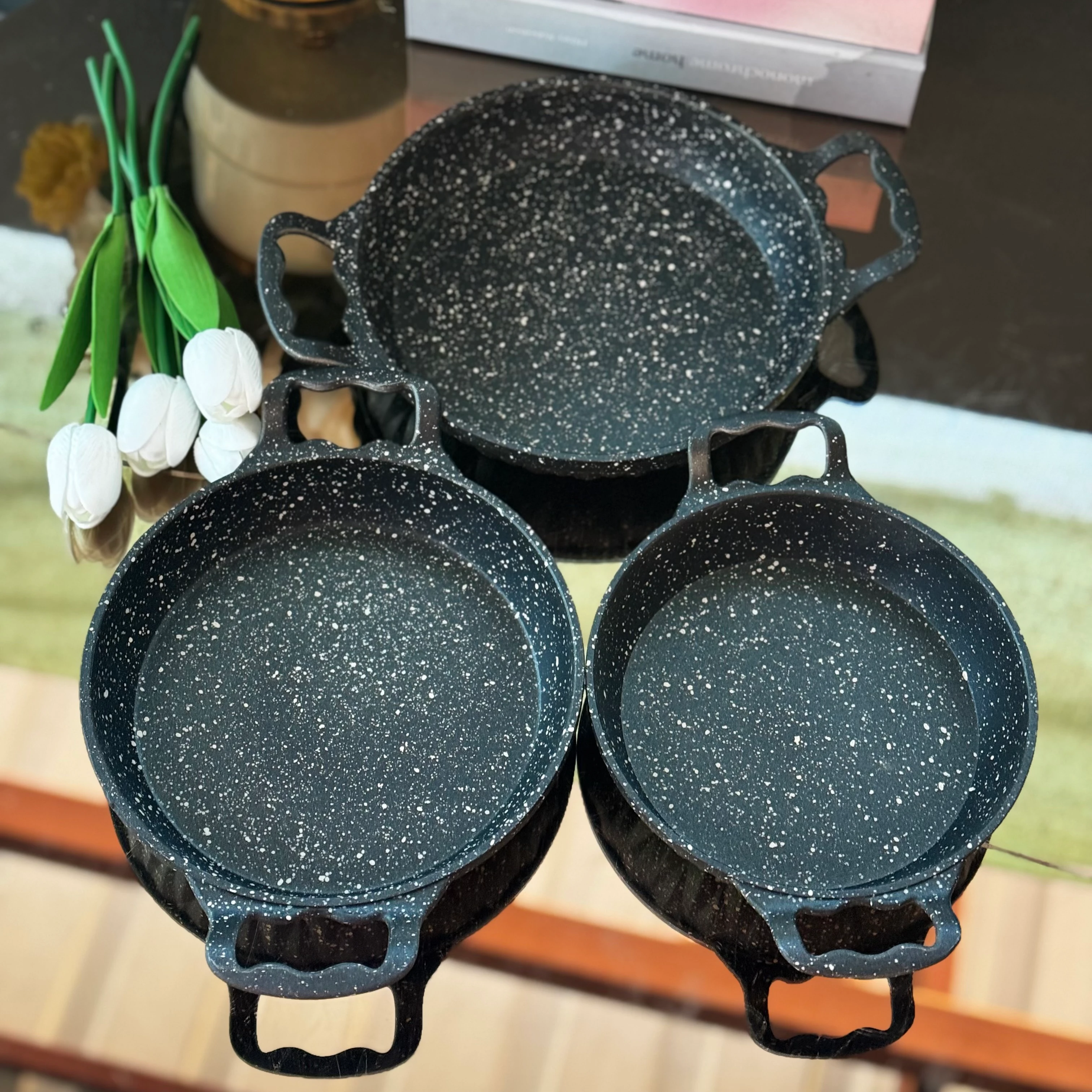 3’lü Sahan Döküm