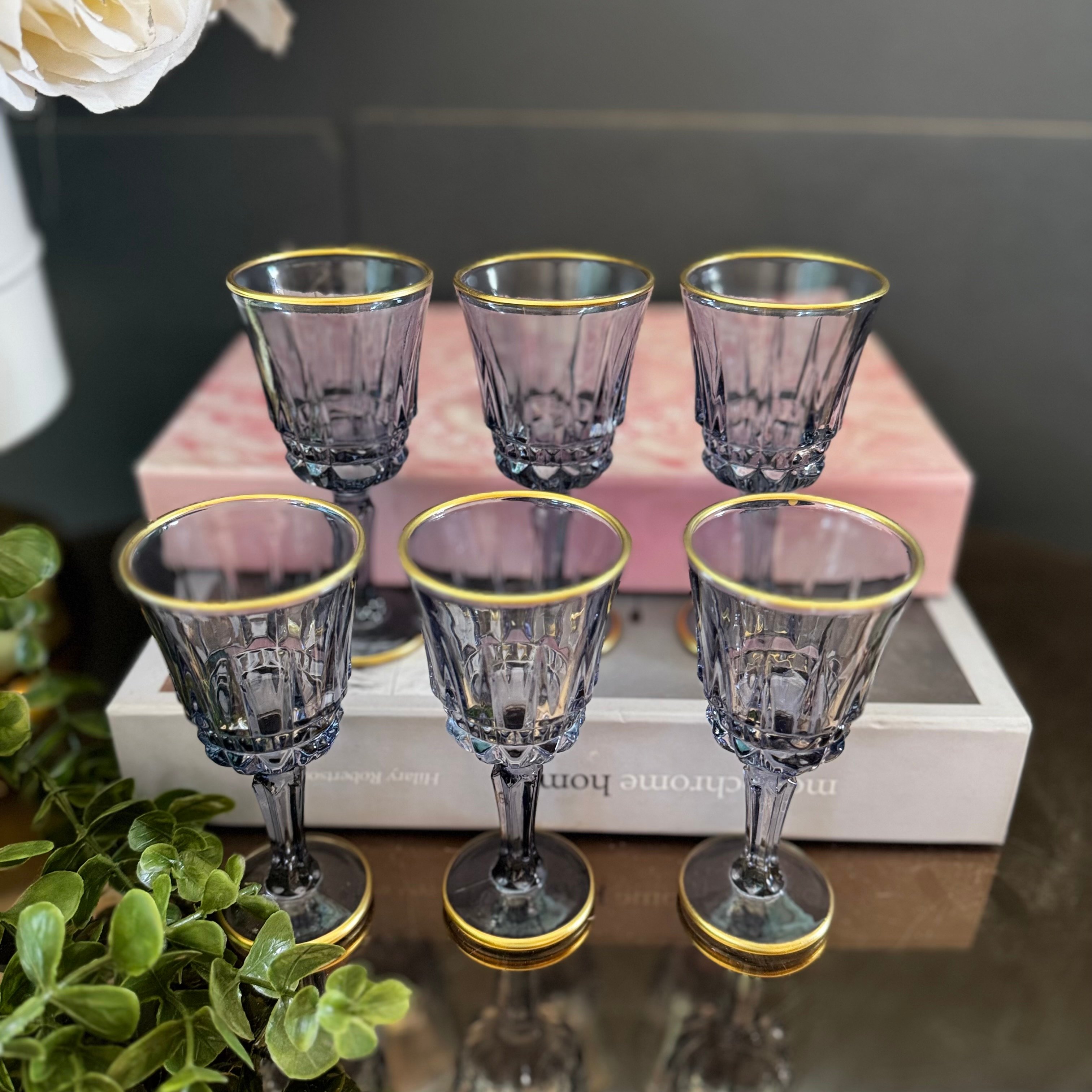 Füme Kristal Bardak Takımı