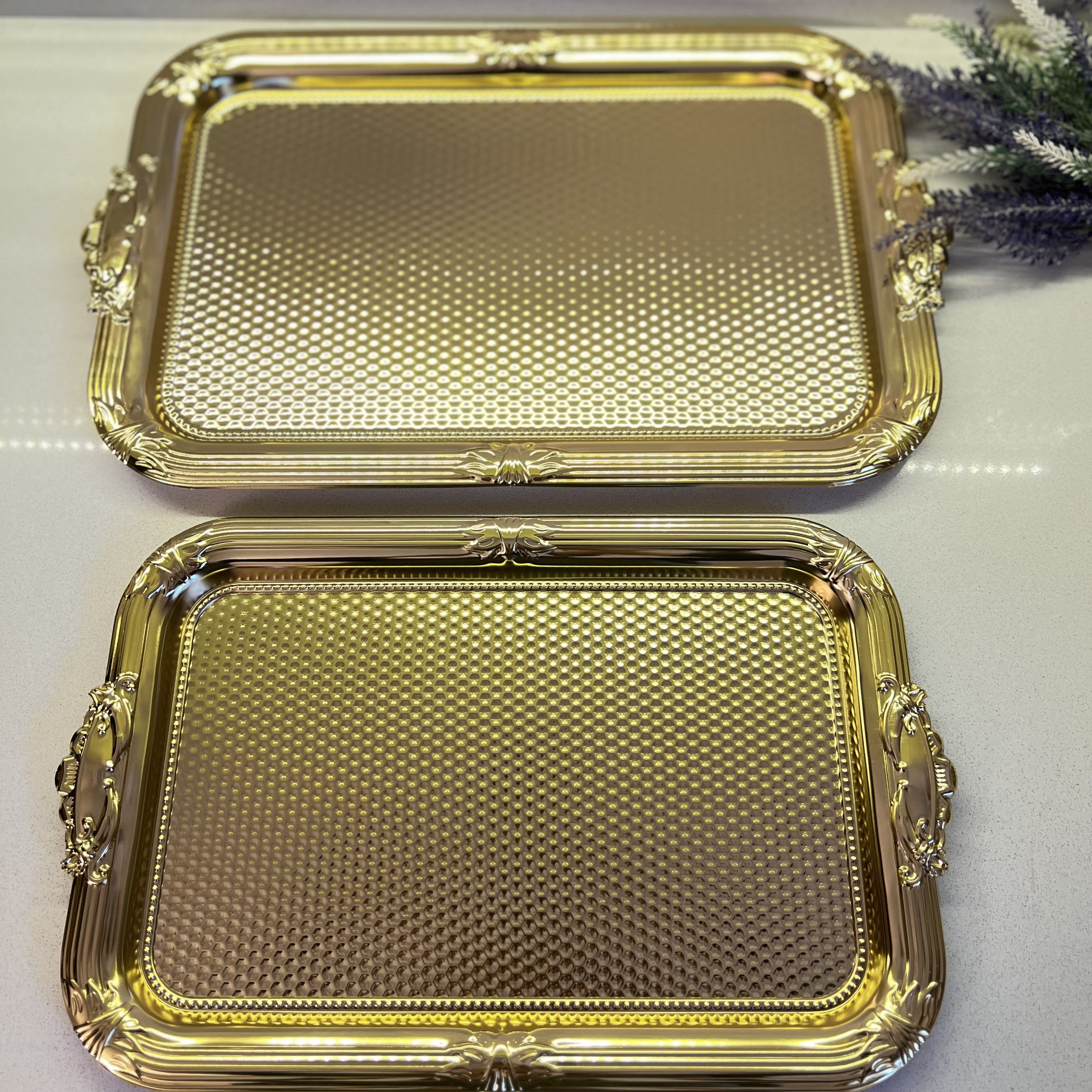 Cooker Marka 2'li Gold Tepsi