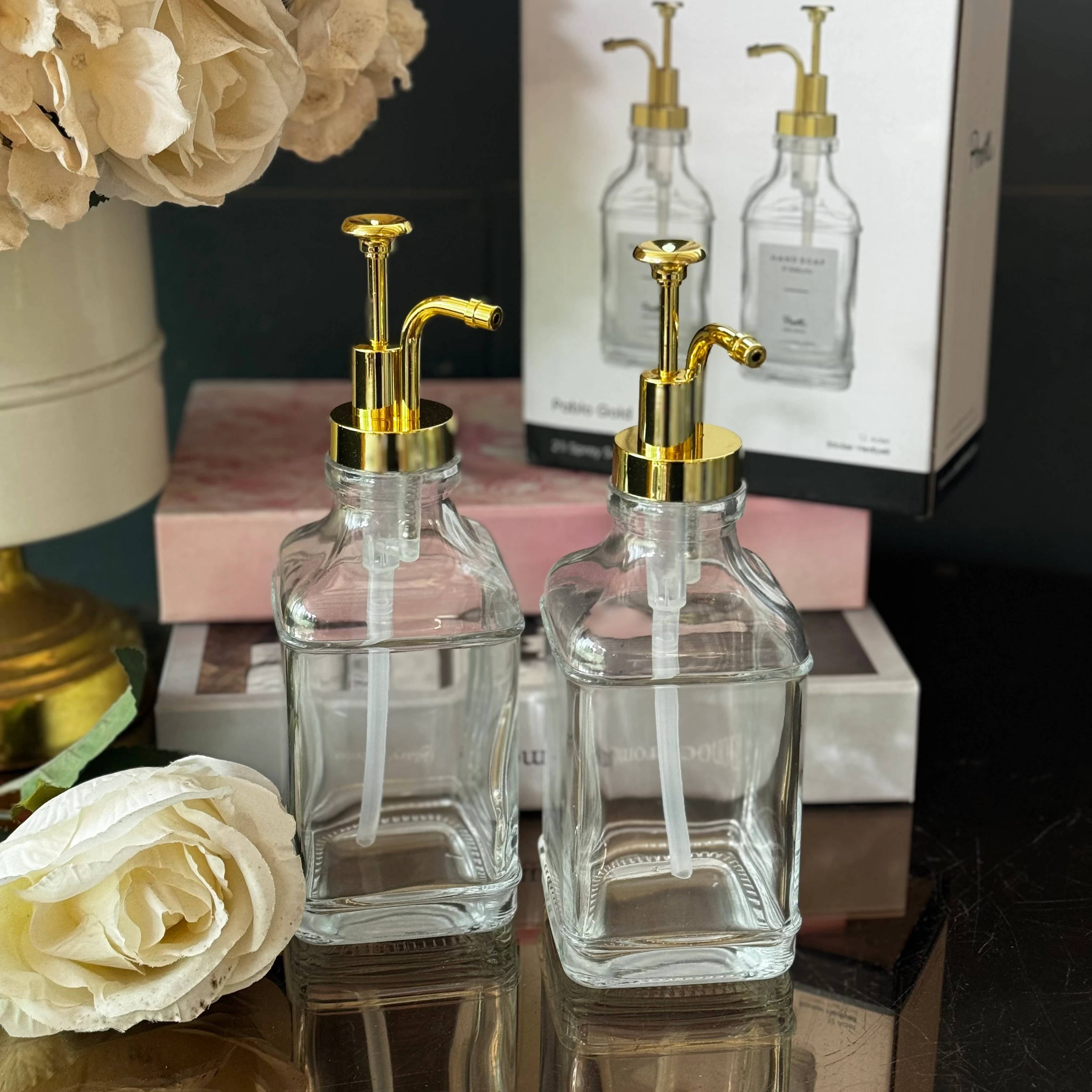 Gold Kare Mutfak Seti