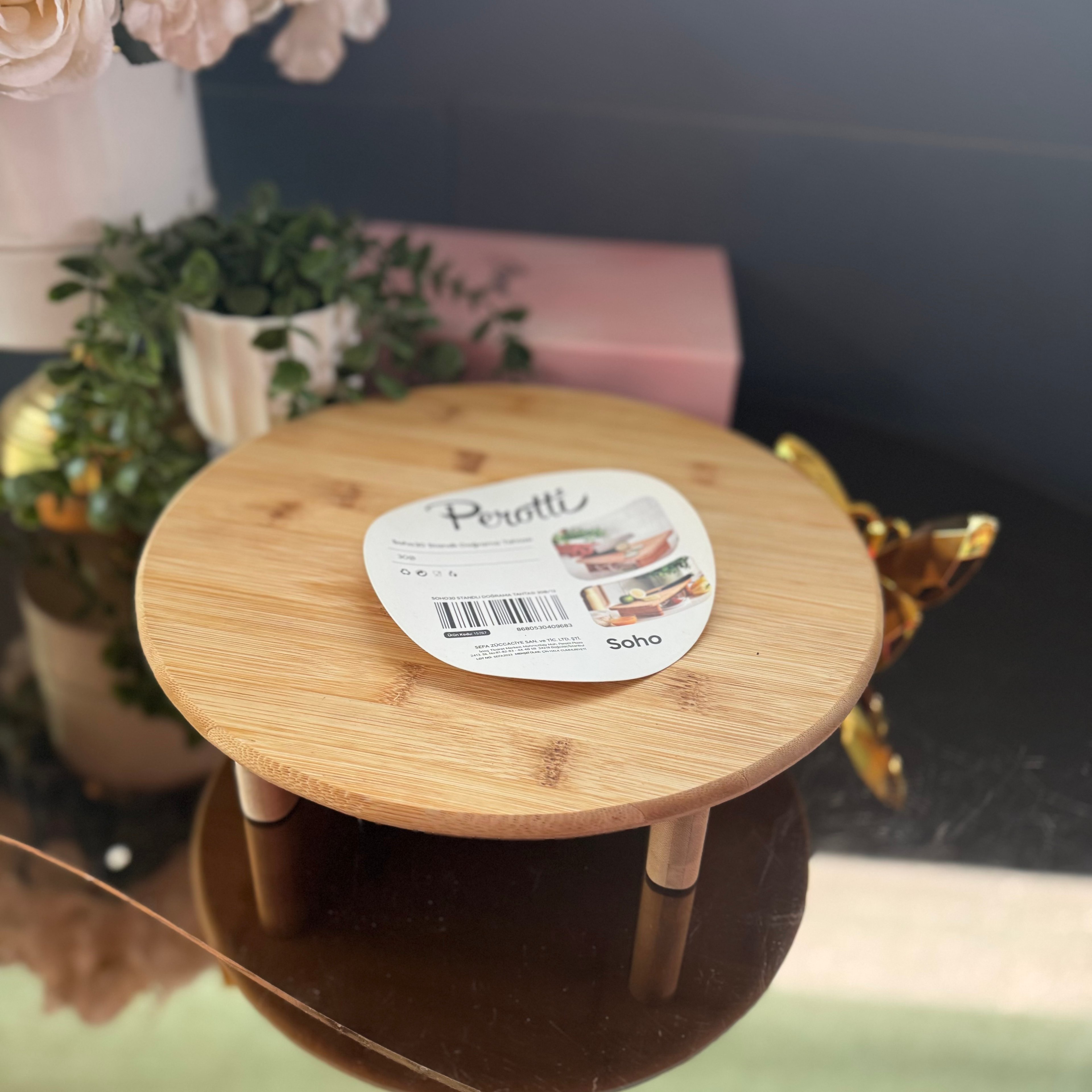 Bambu Sunumluk, Kesim Tahtası