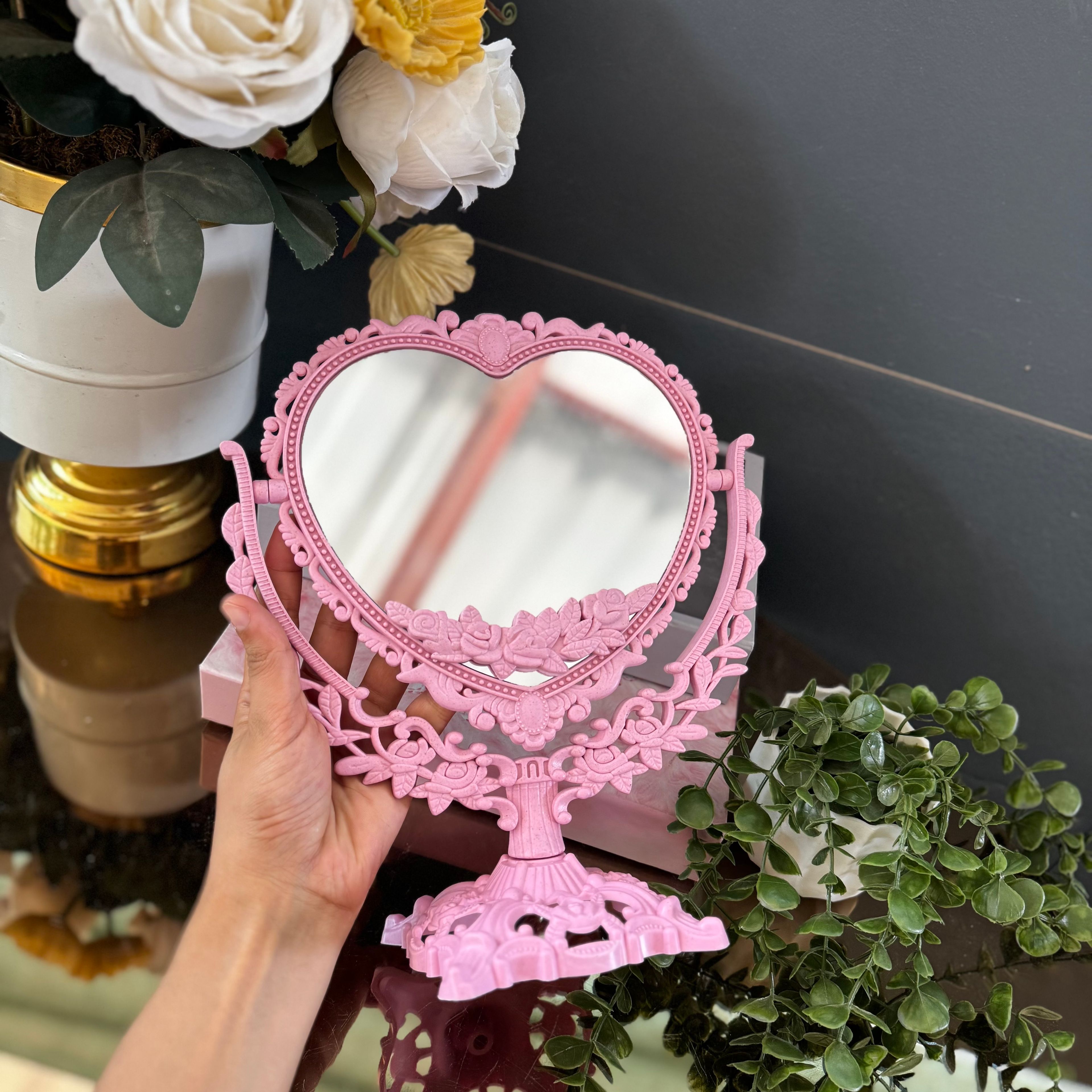 Tasarım Pembe Ayna 