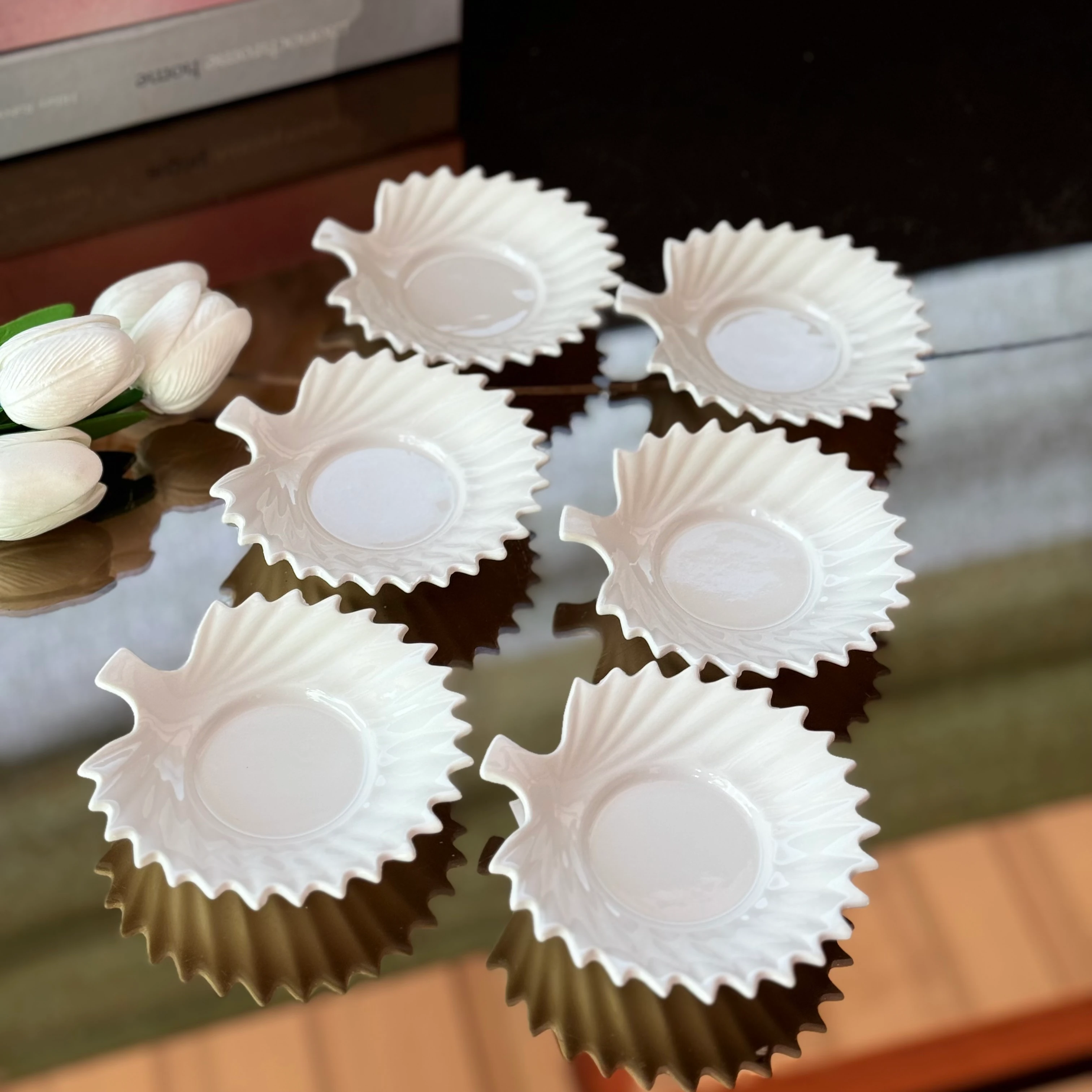 İstiridye Çay Tabağı 