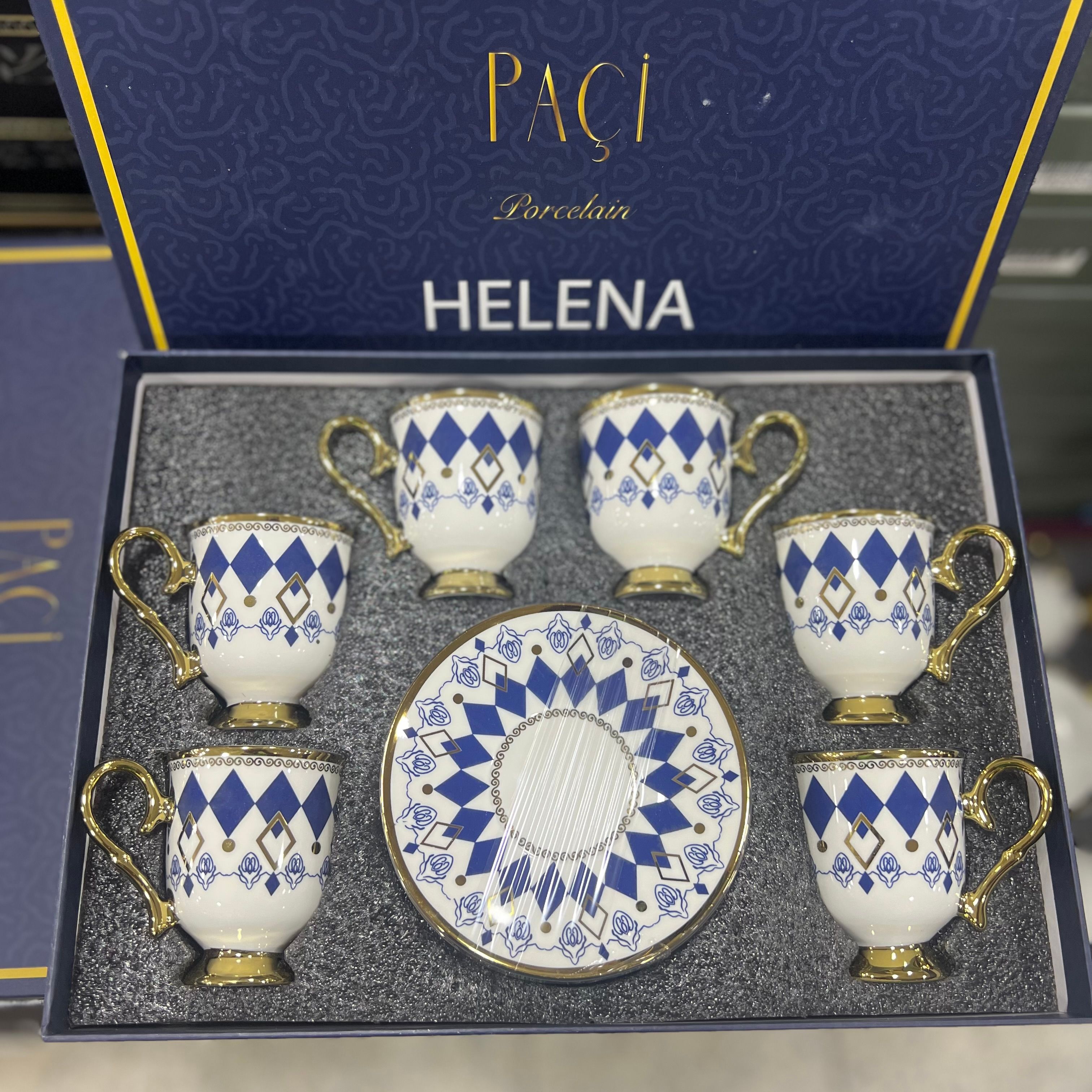 Paçi Helana Mavi Fincan Takımı