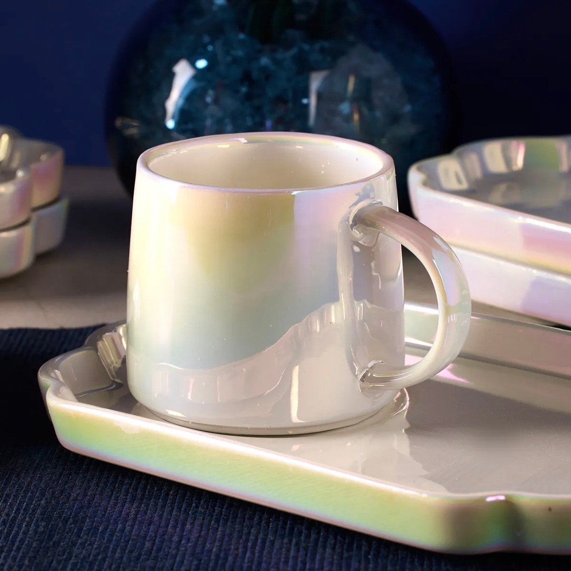 Pearl Porselen Lüster Fincan Takımı