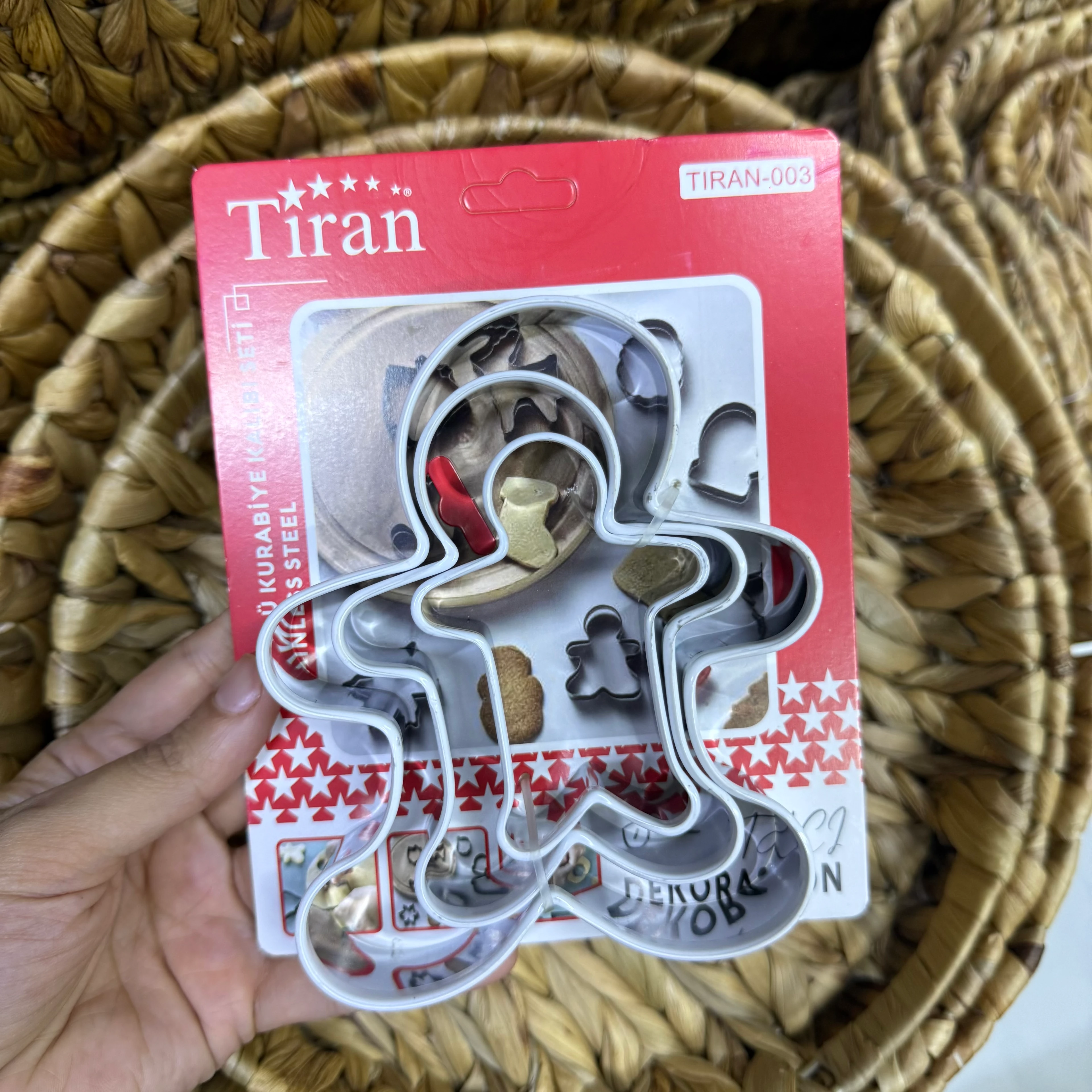 kurabiye adam kalıp 