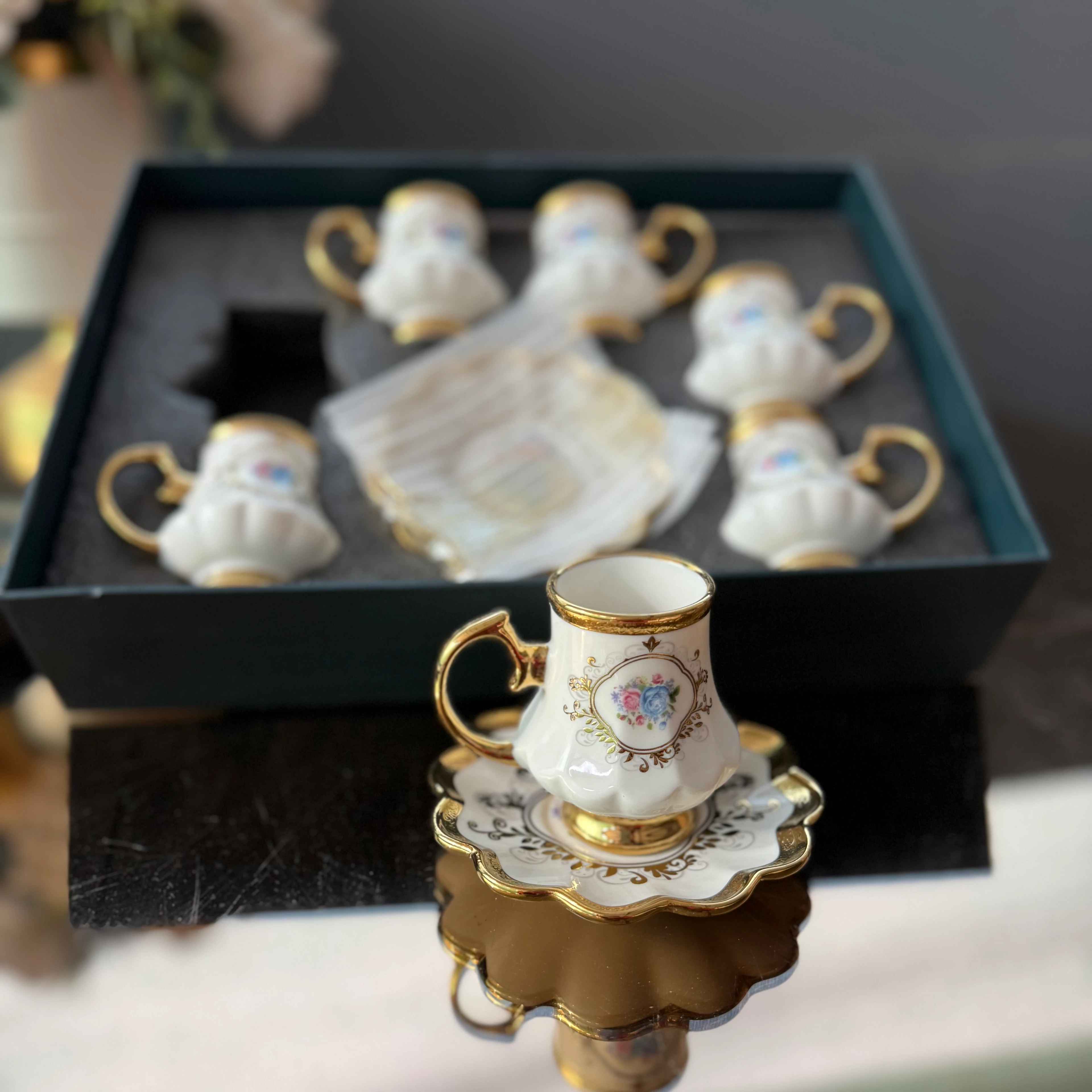 Lavin Lüx Olenna Mavi Çiçek