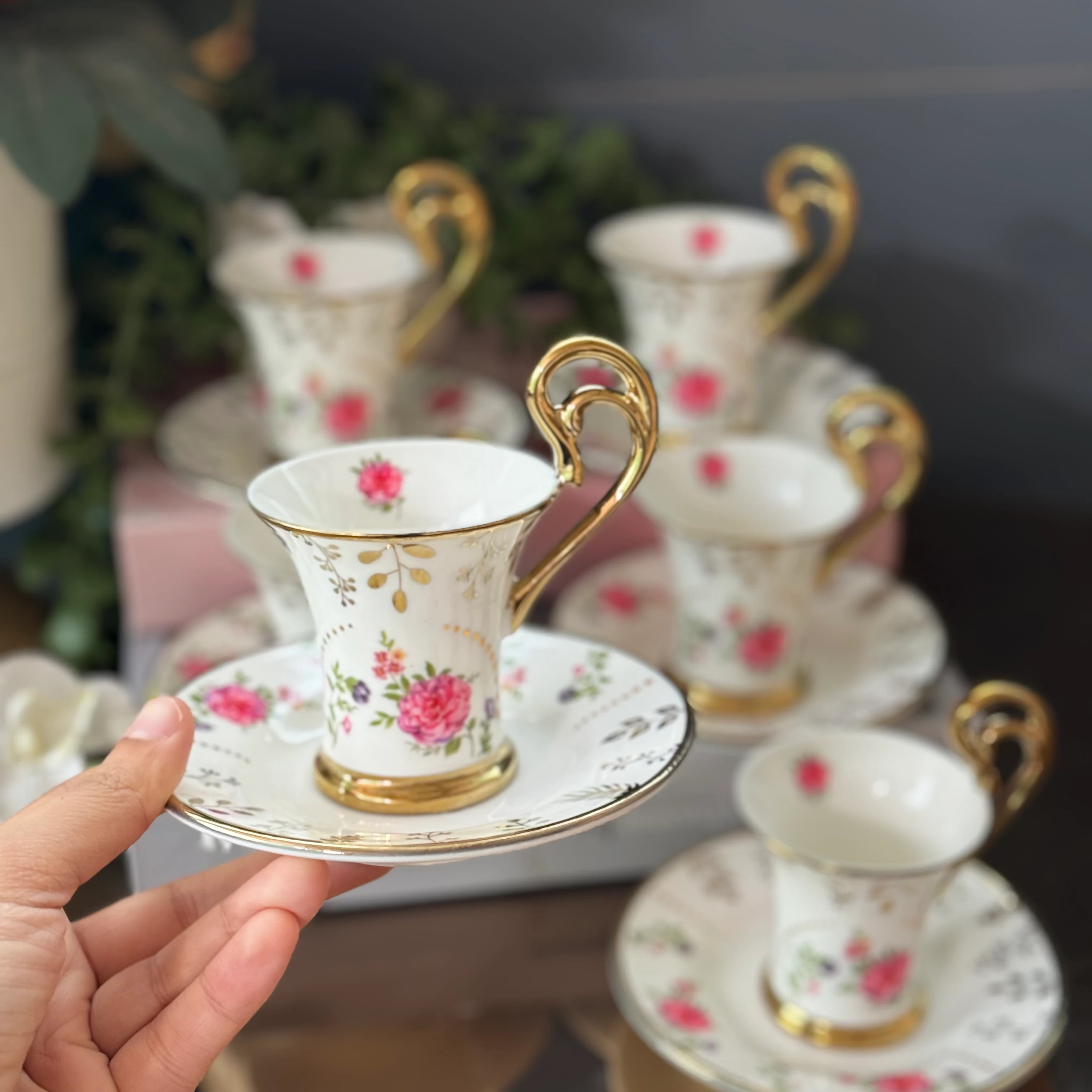 Vintage Tasarım Fincan Takımı